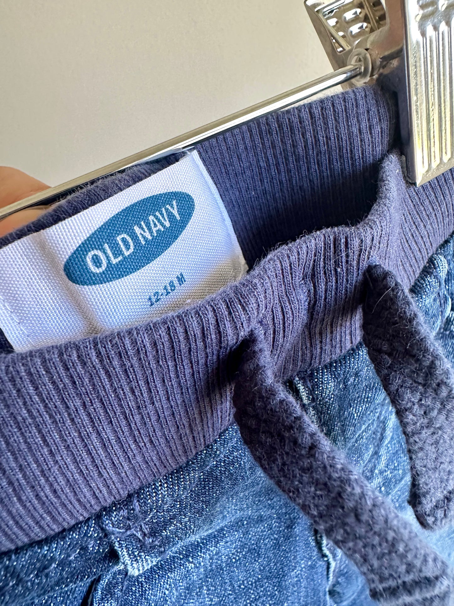 Blue Jeans with Elastic Band / 12-18m