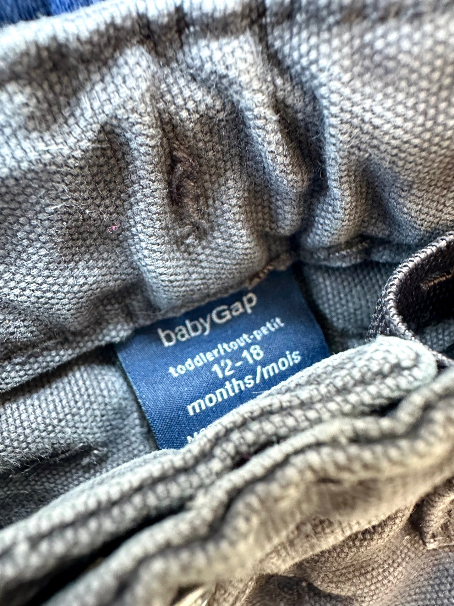 Gap Cut Off Jean Shorts / 12-18m