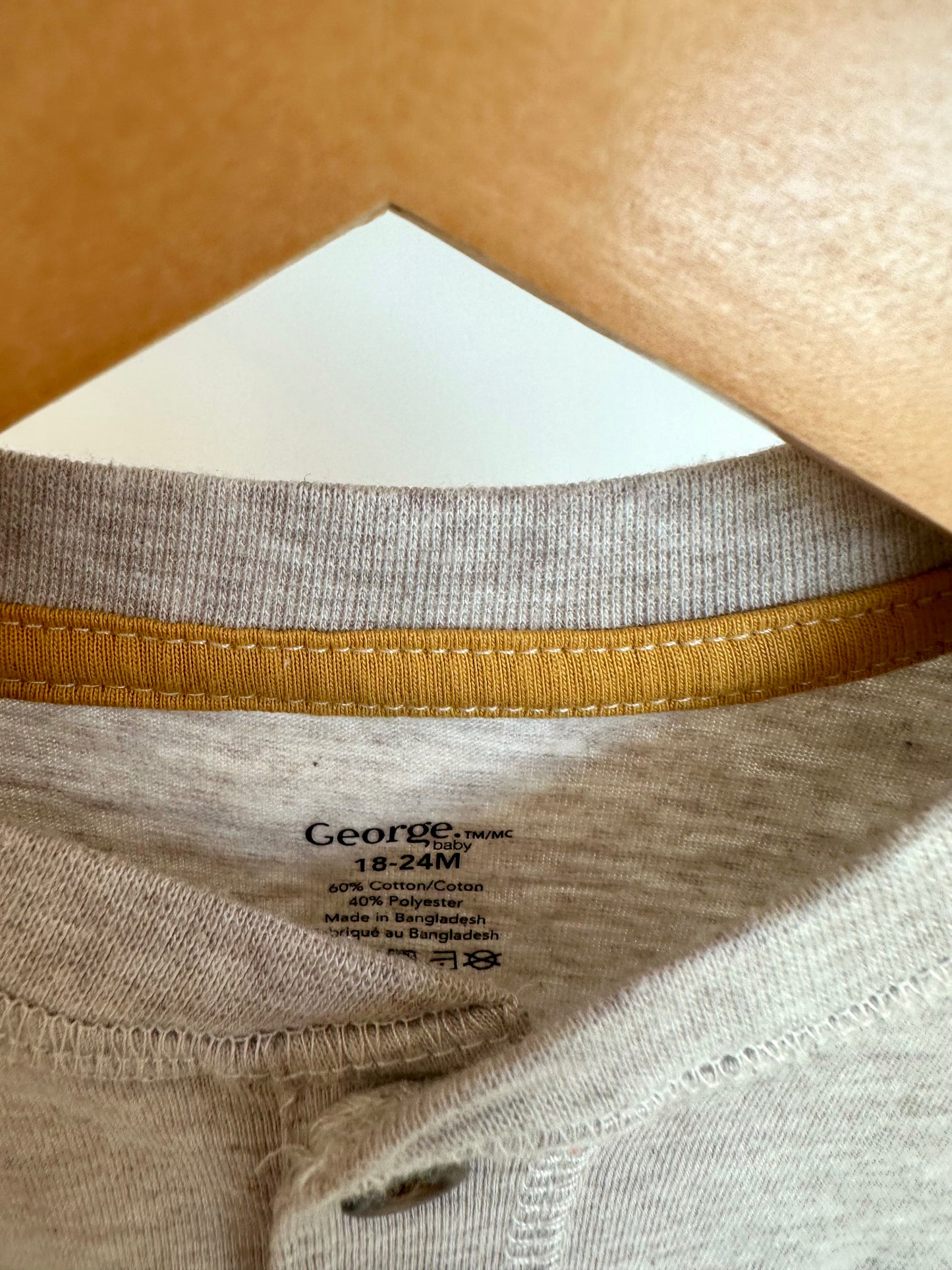 Tan Long Sleeve / 18-24m