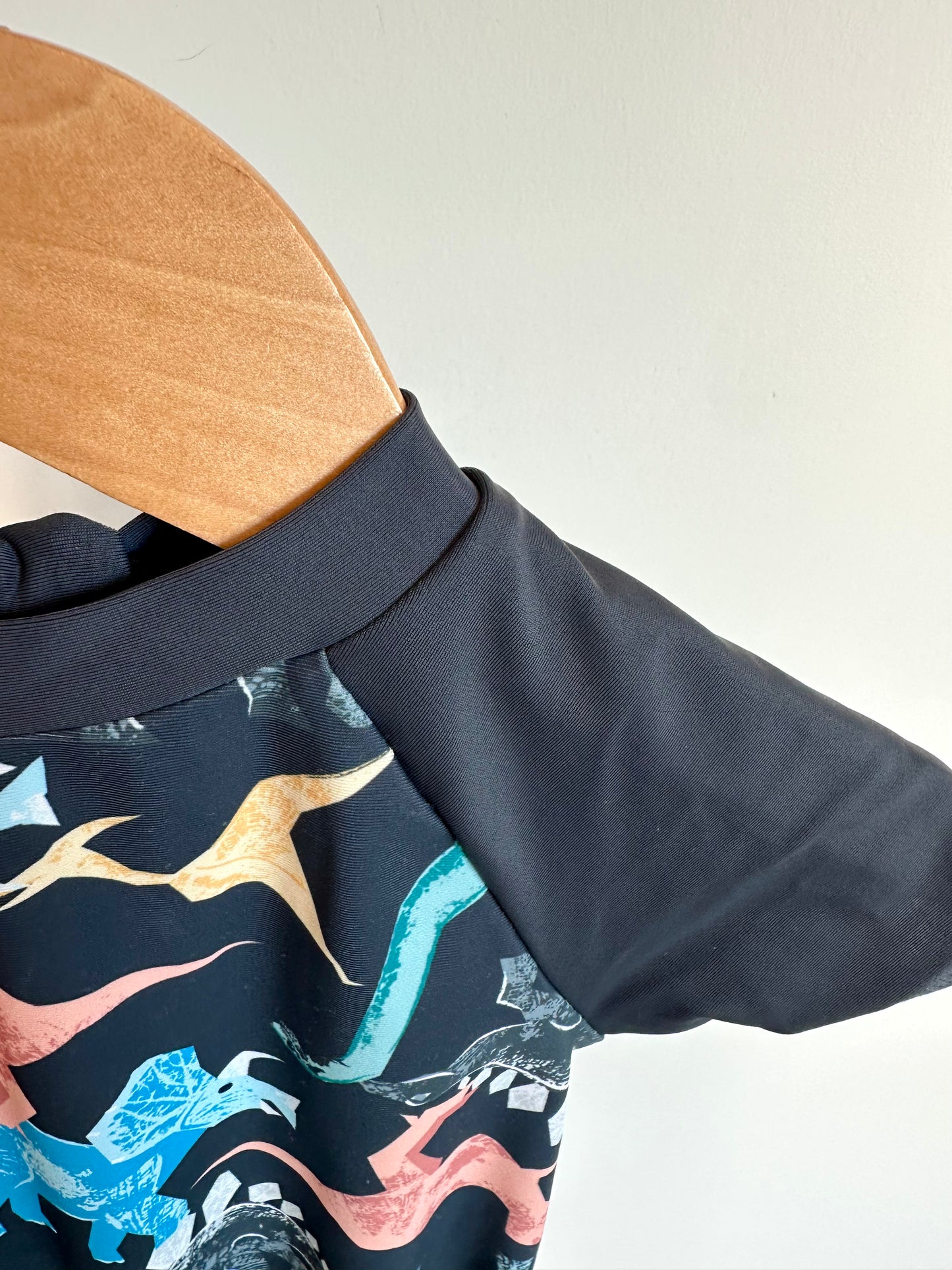 NavyDino Swimsuit / 6-12m