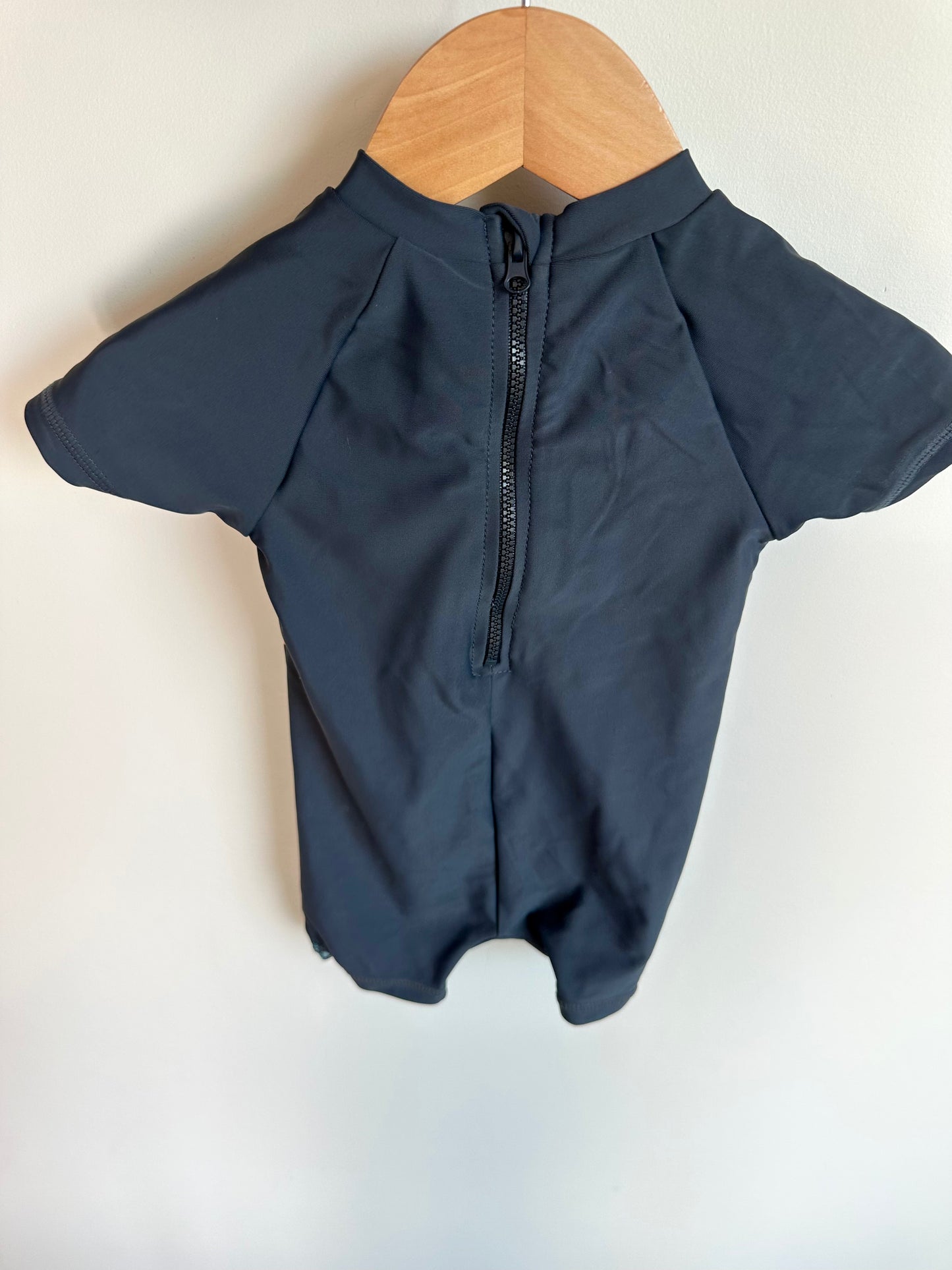 NavyDino Swimsuit / 6-12m