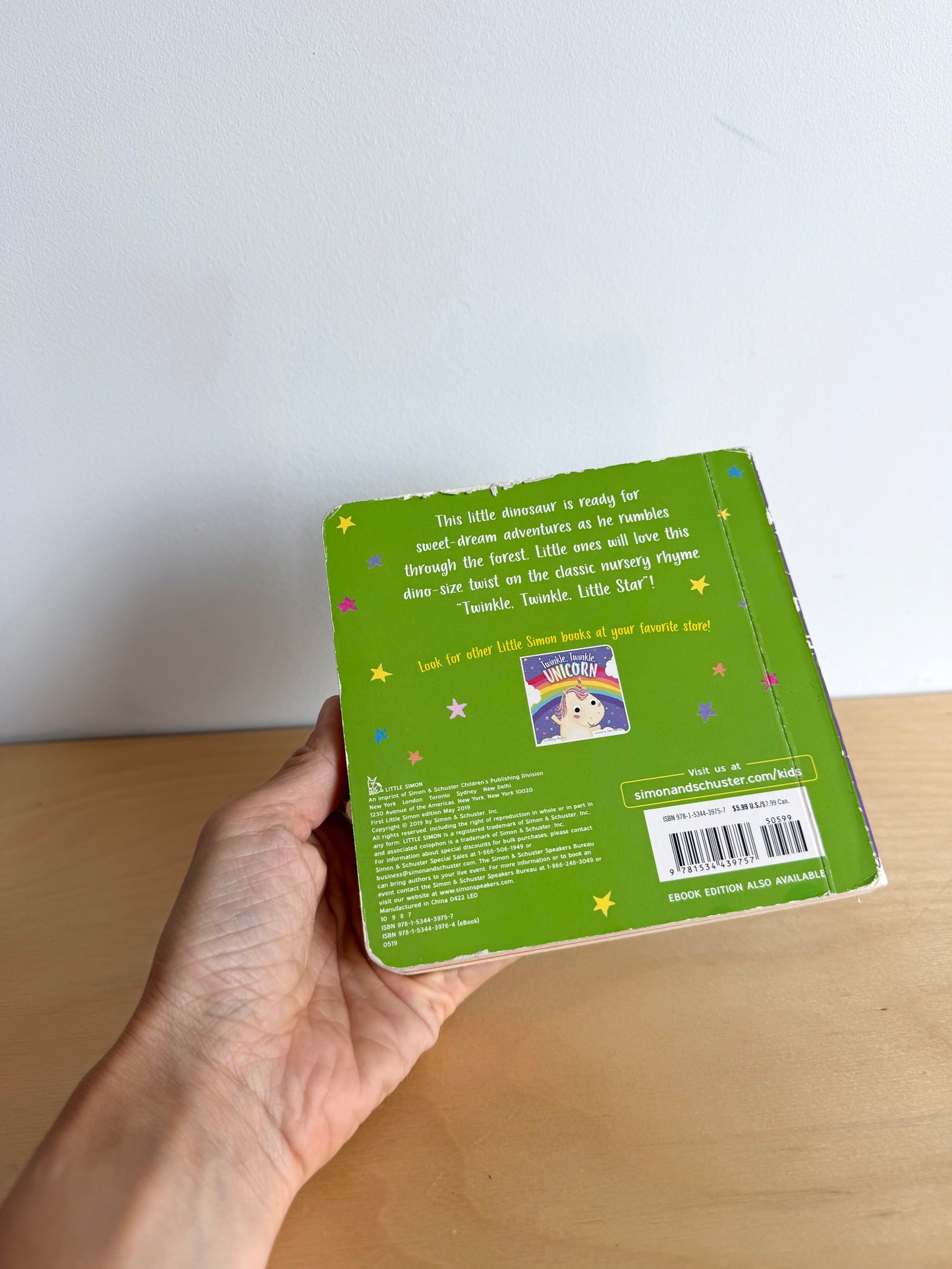 Twinkle, Twinkle, Dinosaur Book / 0-3 years
