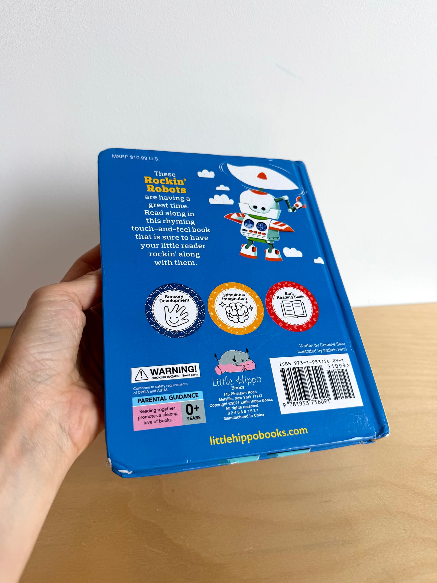 Rockin' Robots Texture Book / 0-3 years