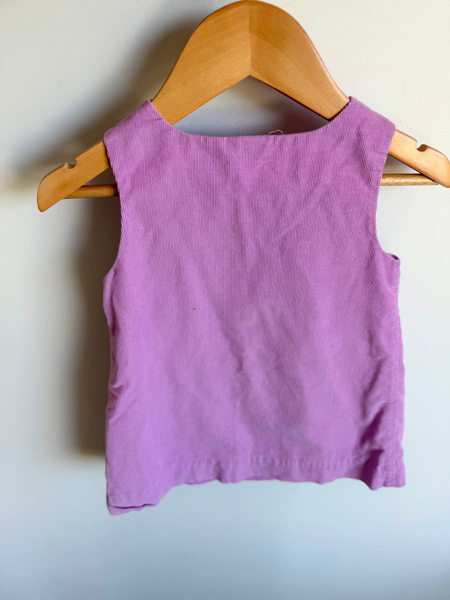 Periwinkle Cord Dress / 18-24m