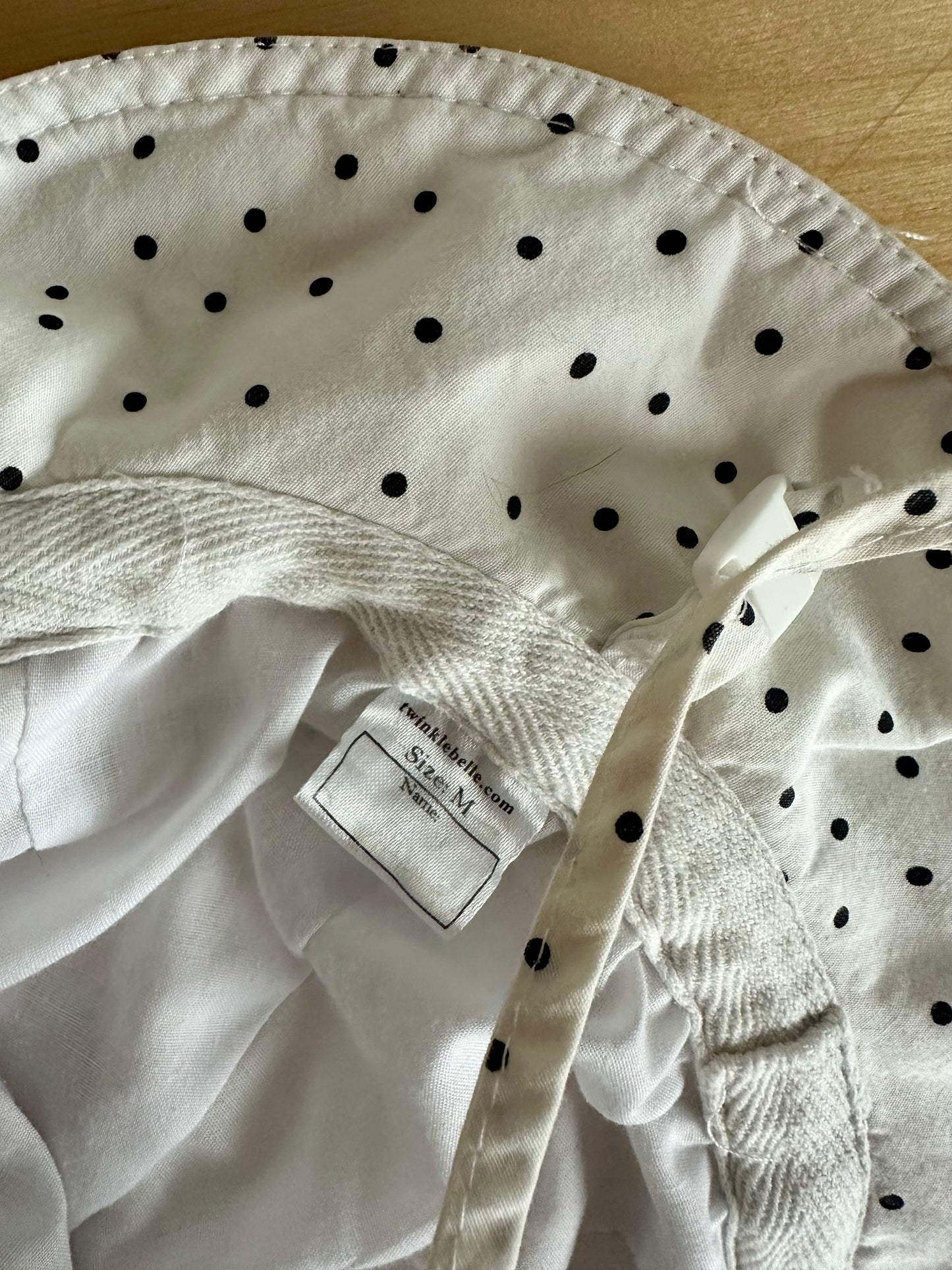 Dotted Adjustable Sun Hat / 9-24m