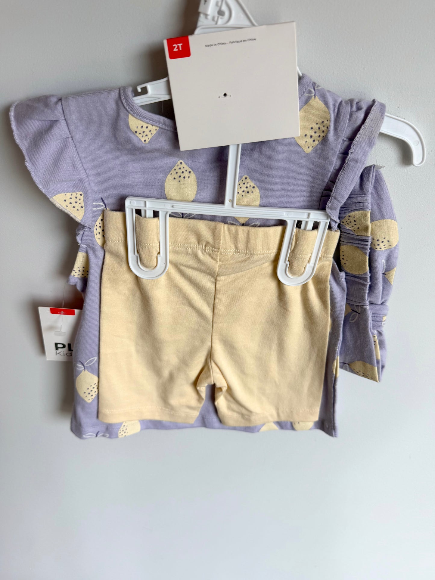 PL Kids Lilac Lemon 3 Piece Set (With Tags) / 2T