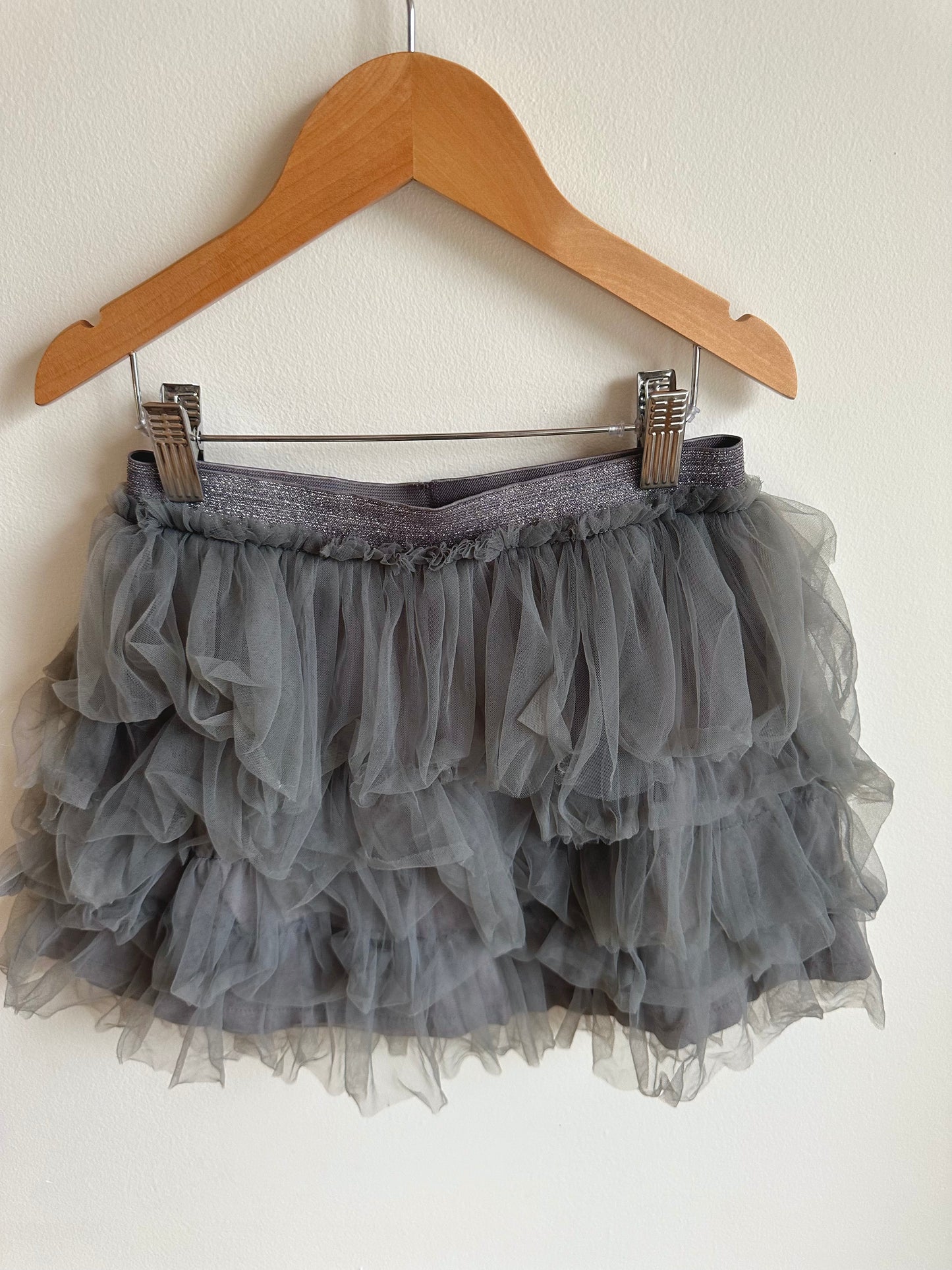Zara Grey Tulle Skirt / 11-12 years