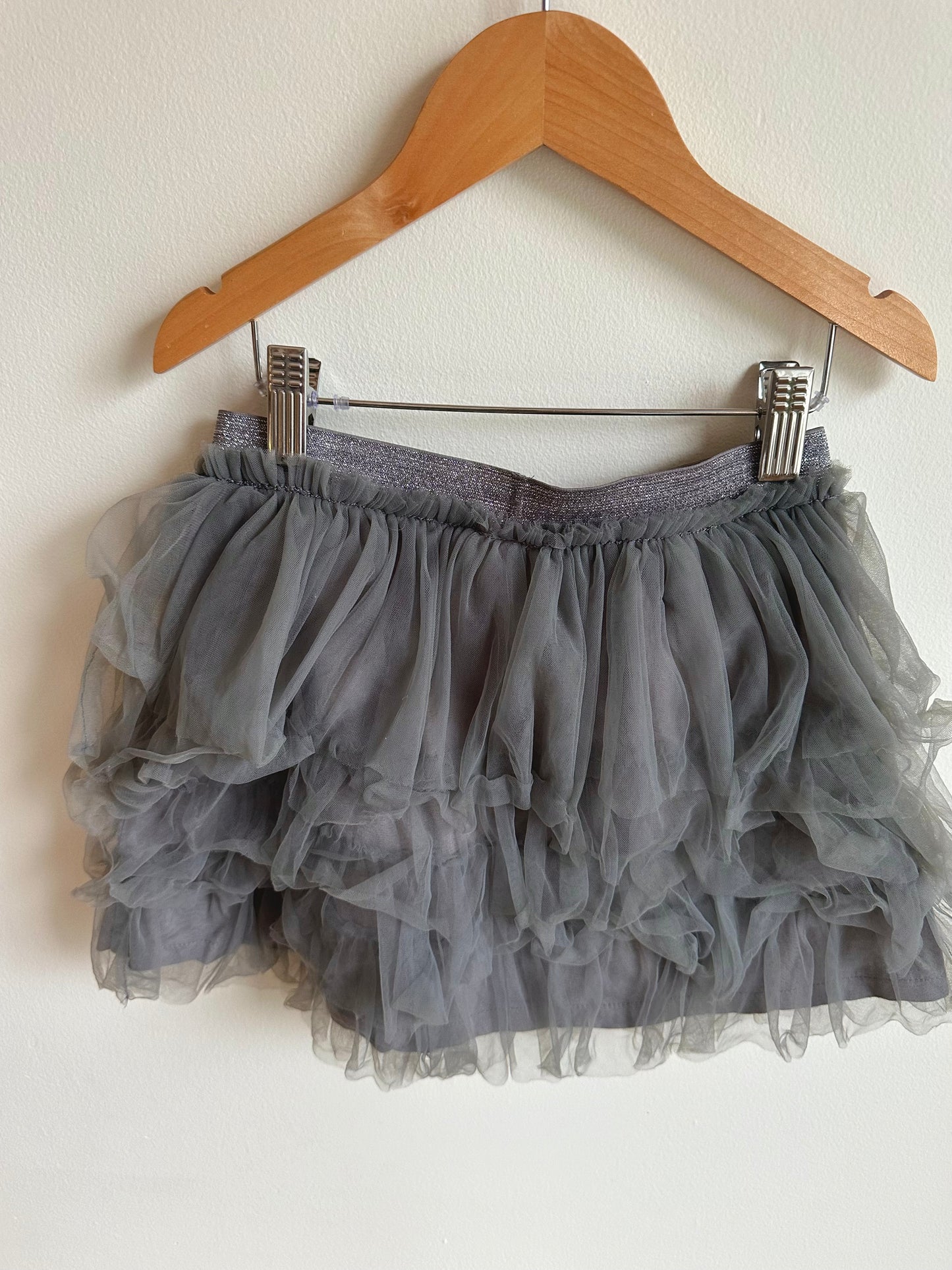 Zara Grey Tulle Skirt / 11-12 years