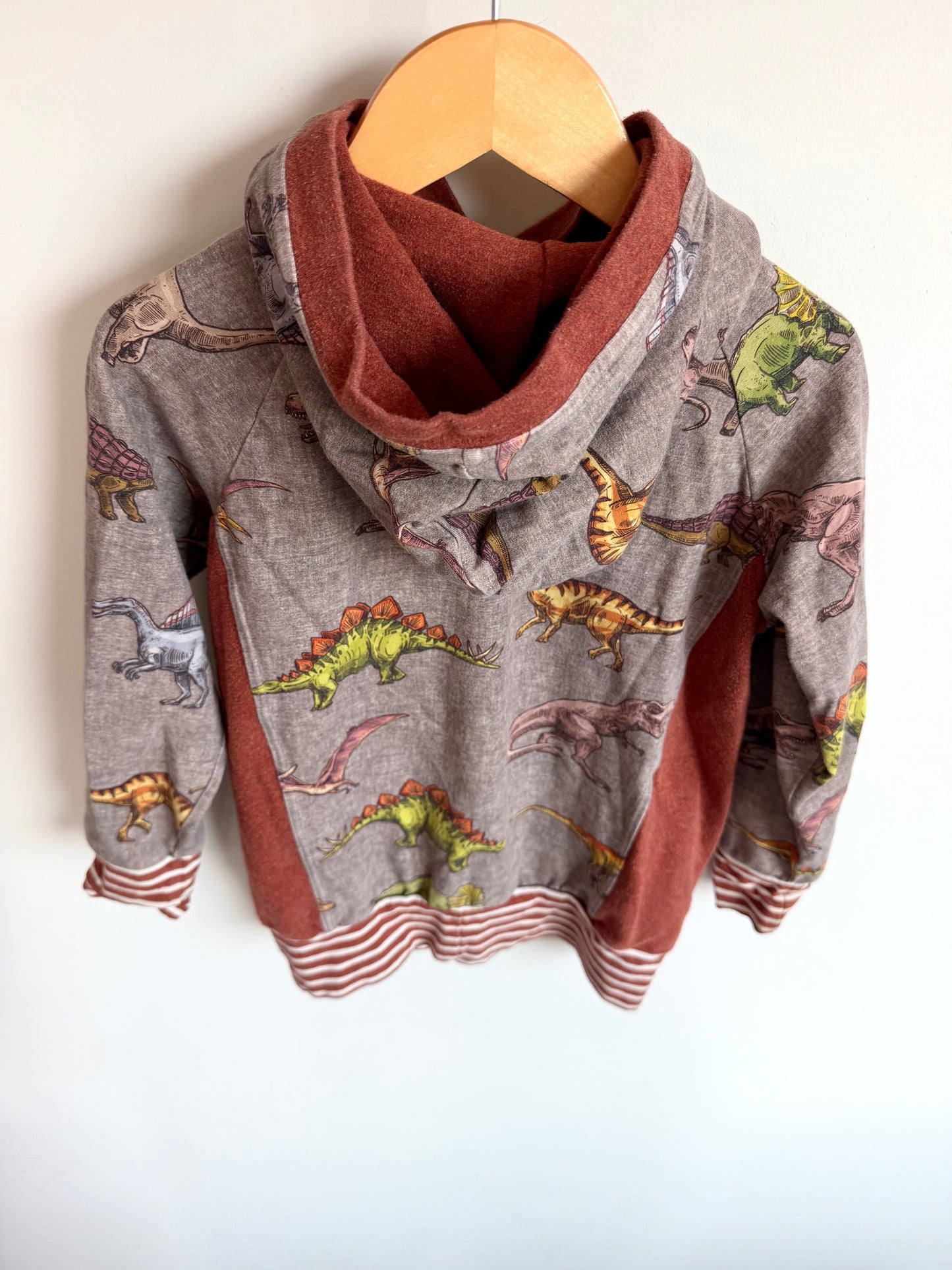 Handmade Dino Hoodie / 5 years