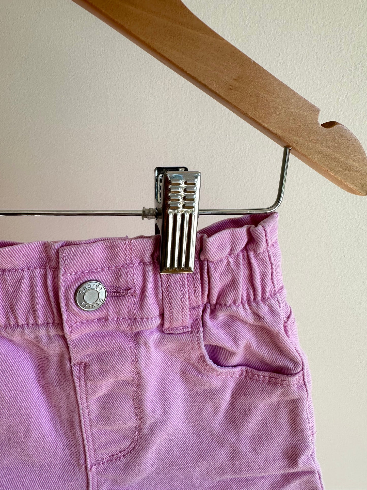 Pink Stretch Shorts / 18-24m