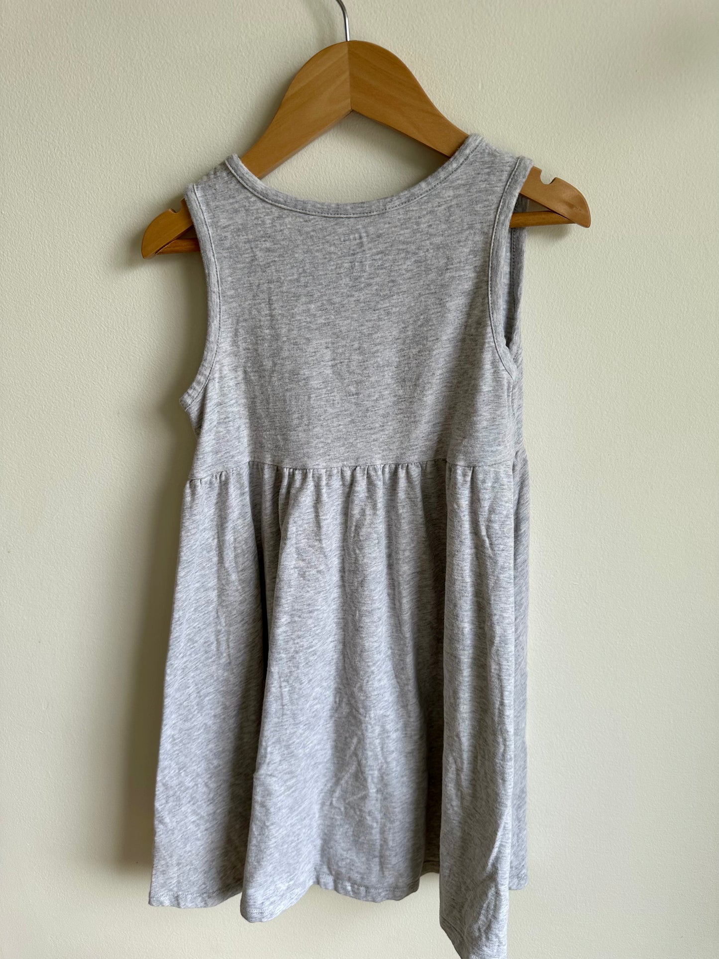 Grey Simple Dress / 8 years