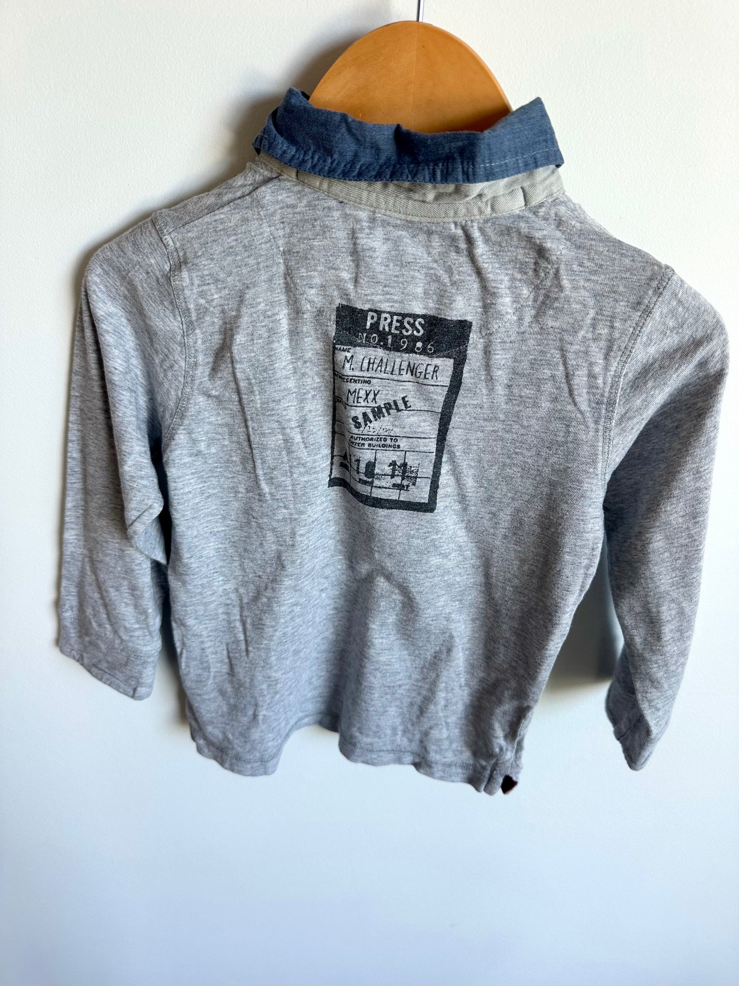 Collared Rocket Shirt / 2T