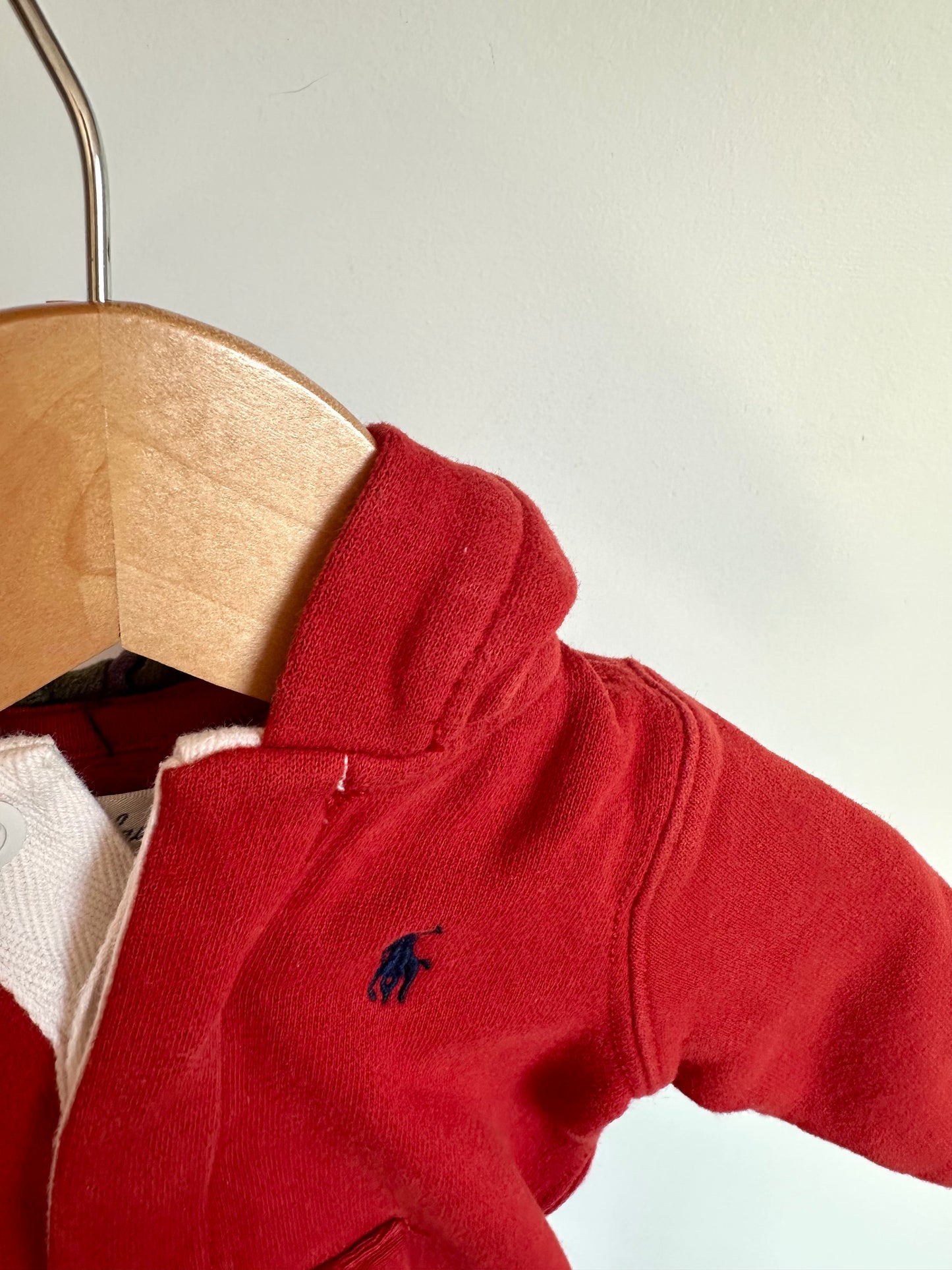 Ralph Lauren Red Hood Jumpsuit / 3m