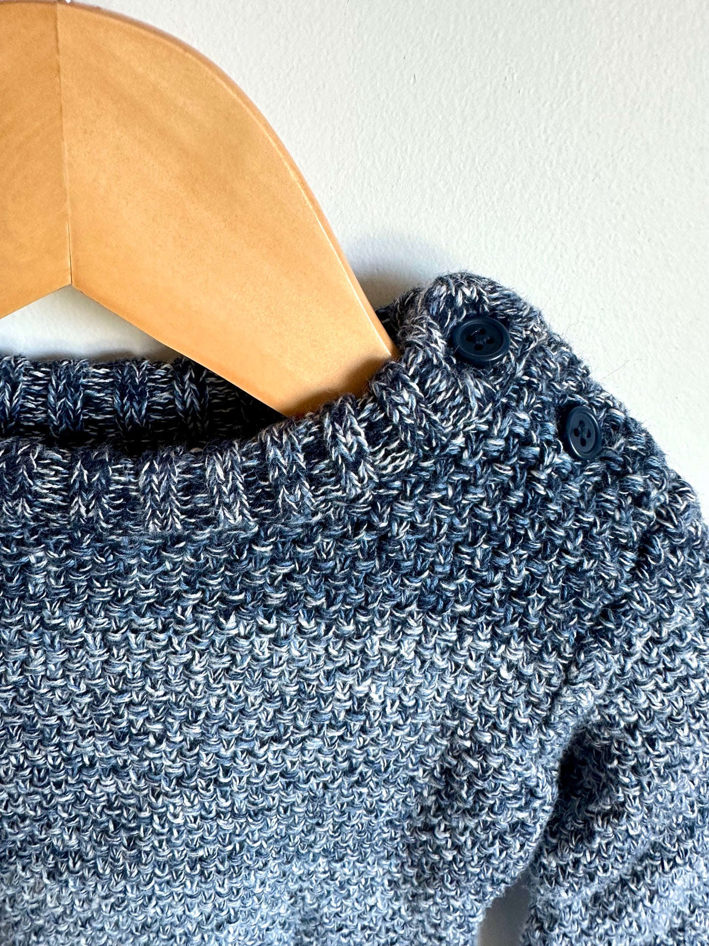 Grey Pull Over Sweater / 6-12m