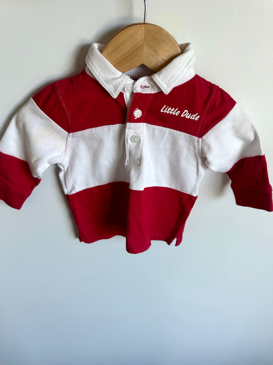 Little Dude Top / 3-6m