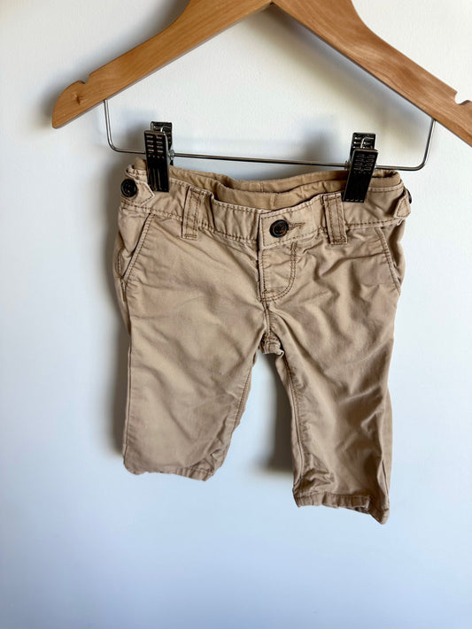 Gap Tan Tapered Pants / 6-12m