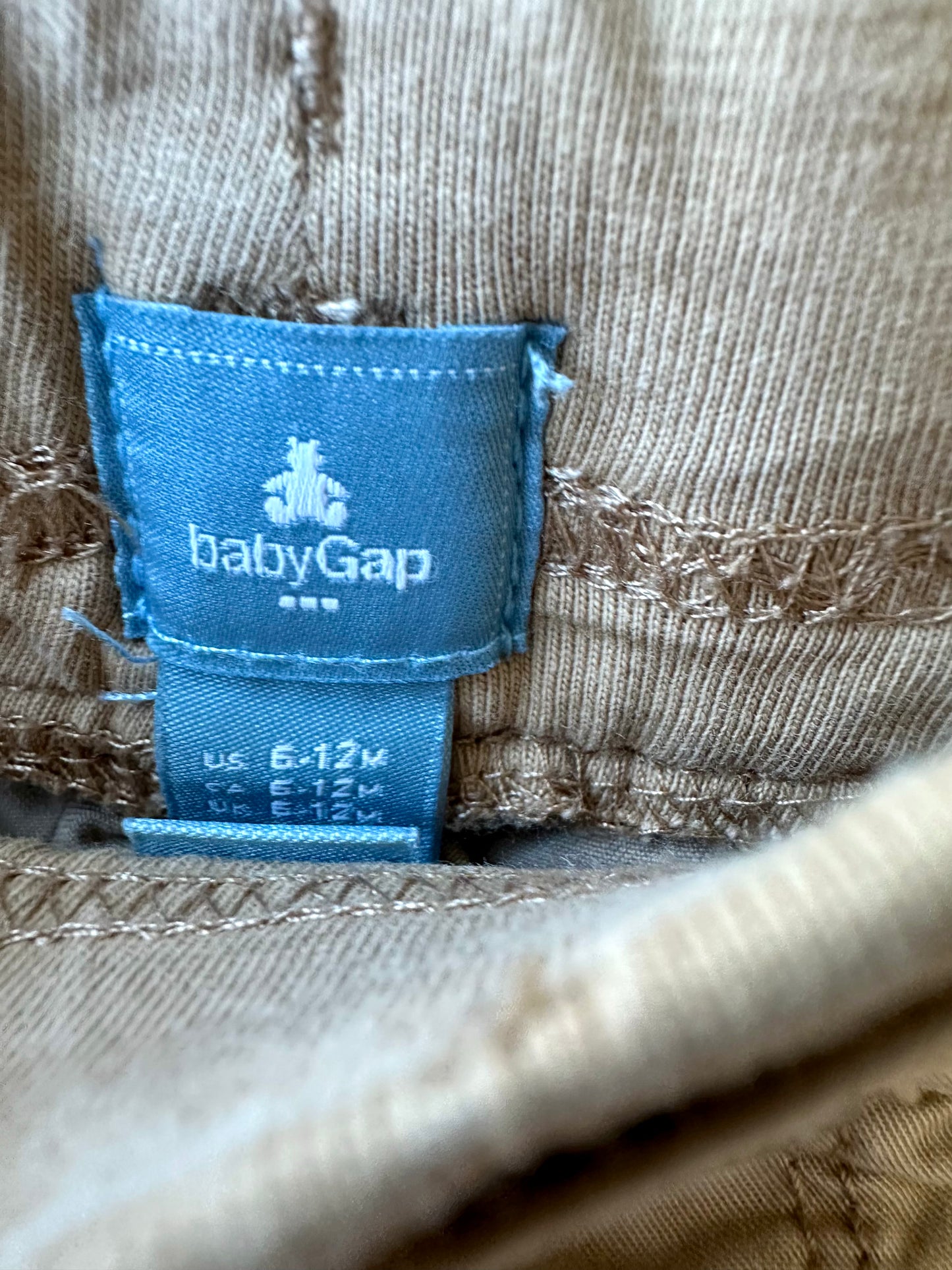 Gap Tan Tapered Pants / 6-12m
