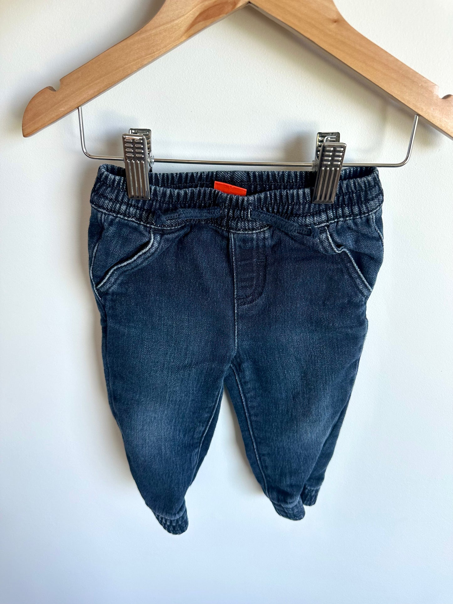 Blue Jean Like Tapered Pants / 6-12m