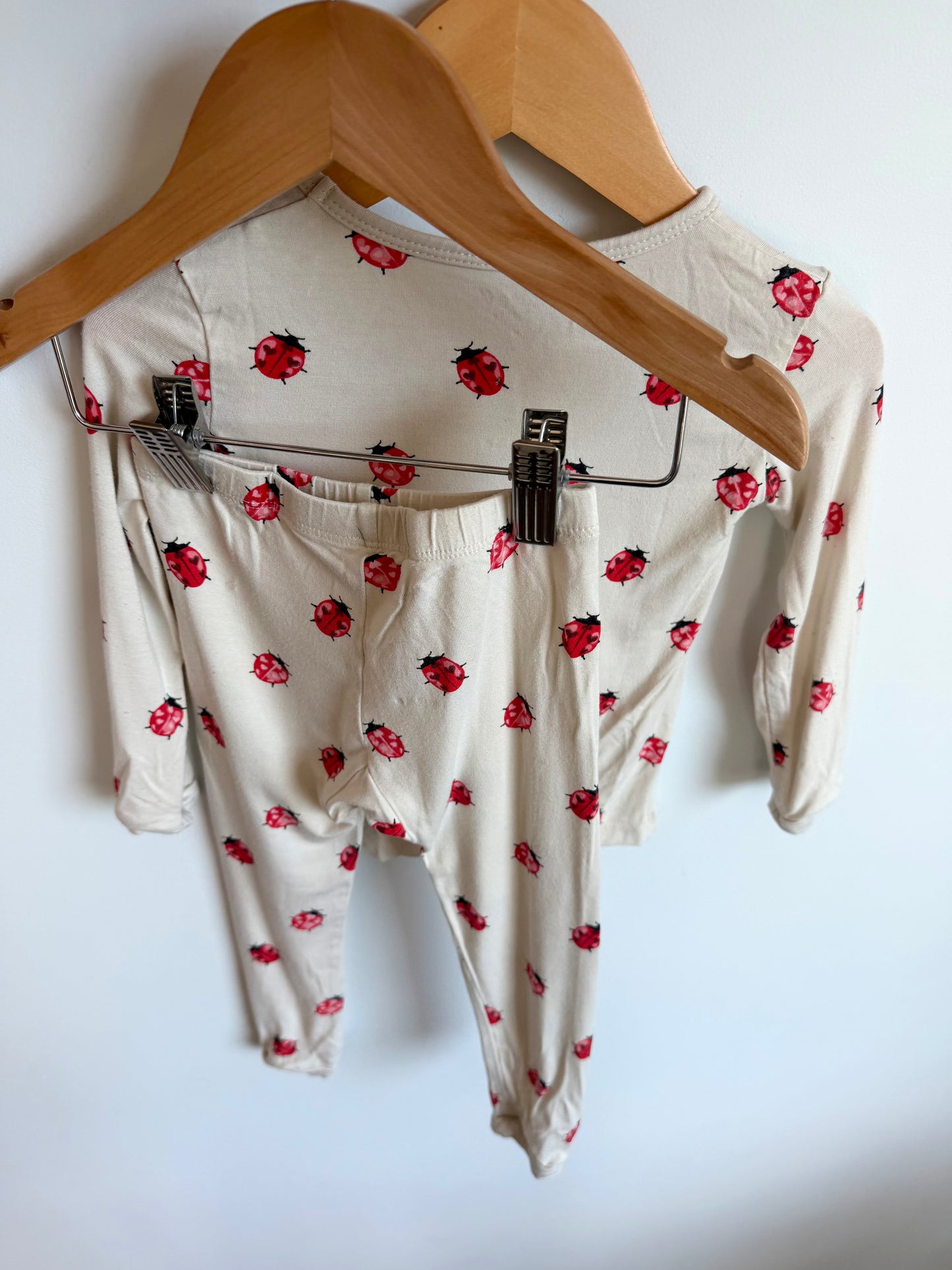 Kyte Bamboo Ladybug PJ Set / 2T