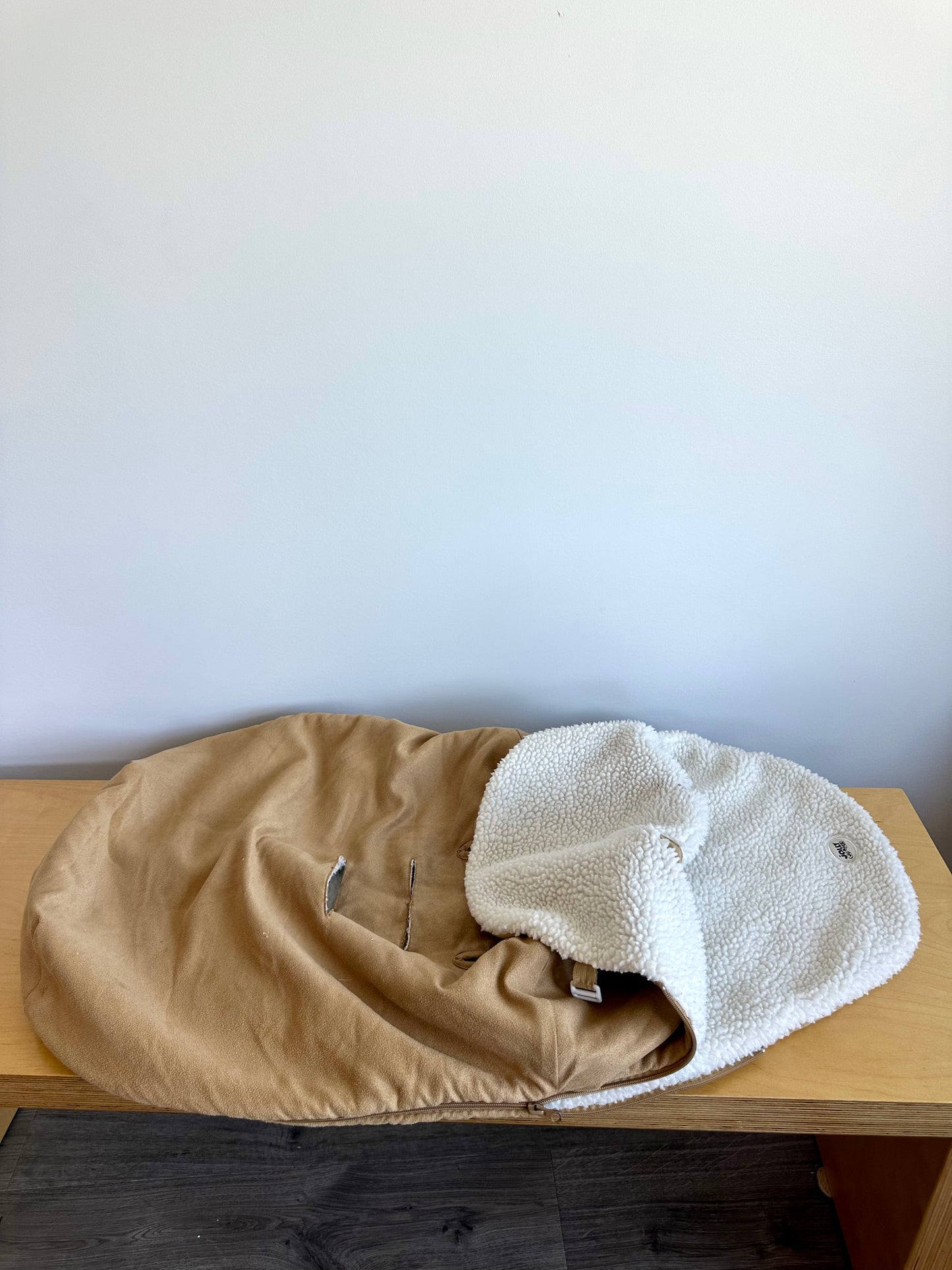 Jolly Jumper Tan Stroller Snuggle Bag (No Shipping)