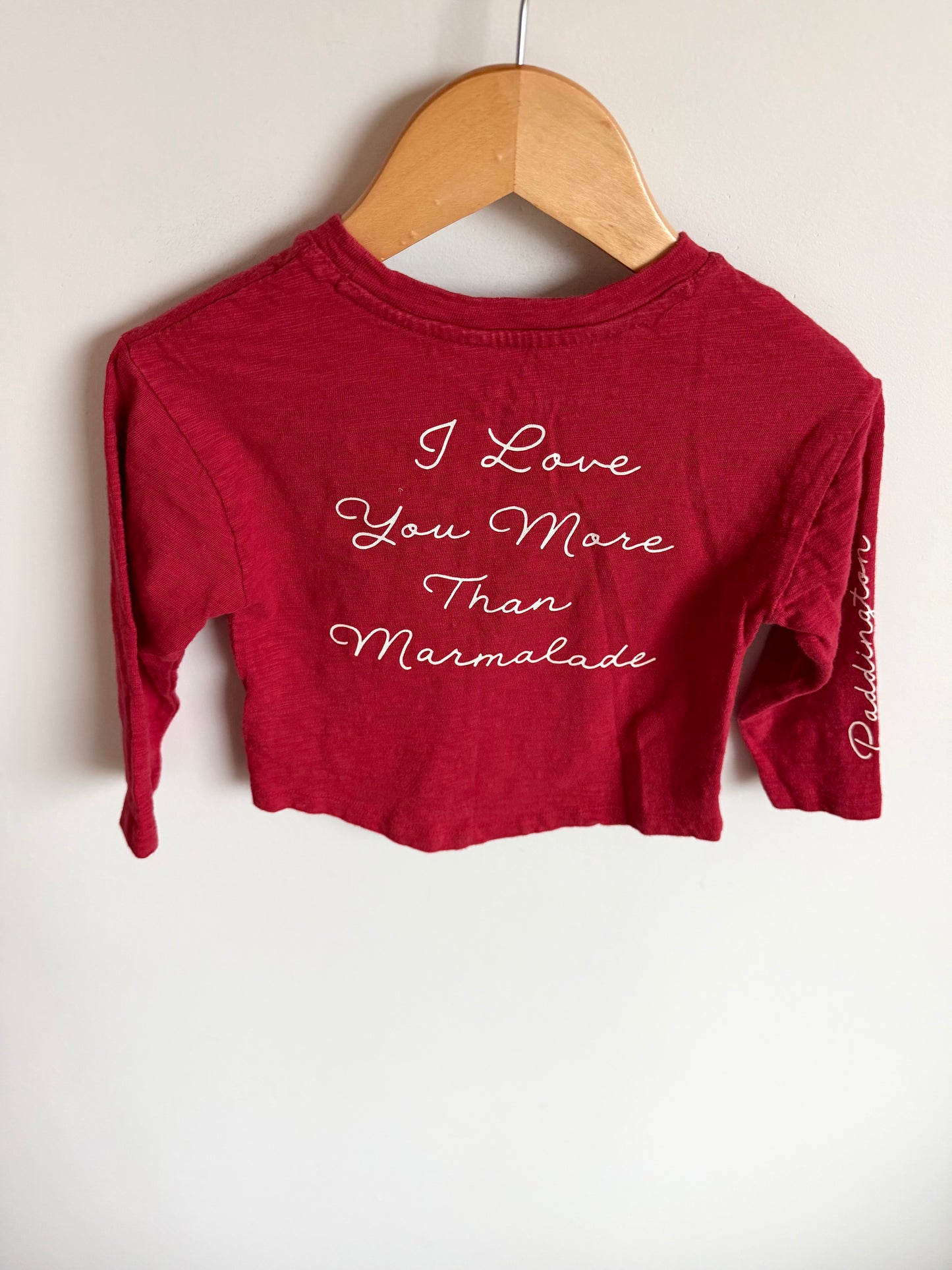 Paddington Red Top / 18-24m