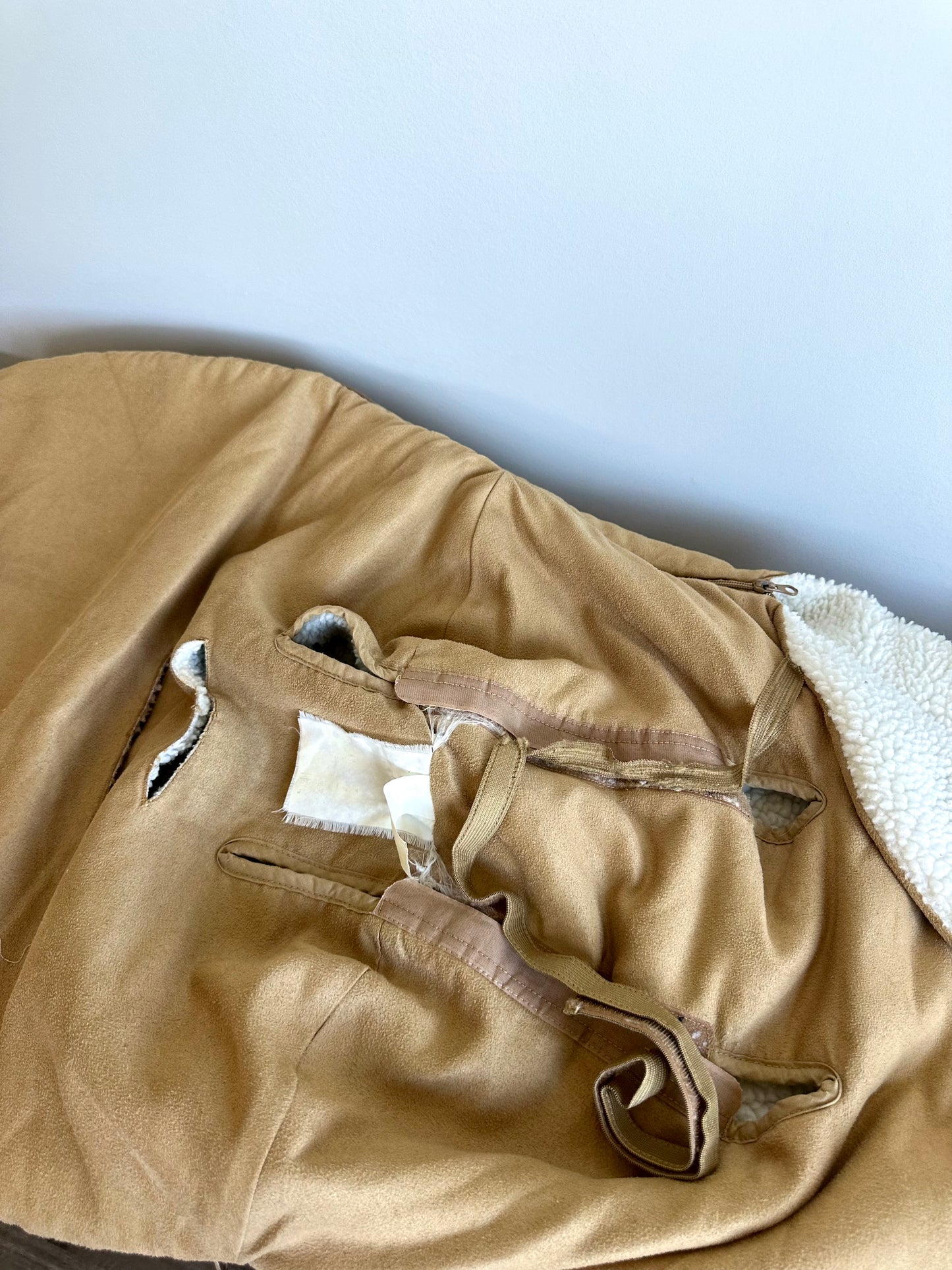 Jolly Jumper Tan Stroller Snuggle Bag (No Shipping)