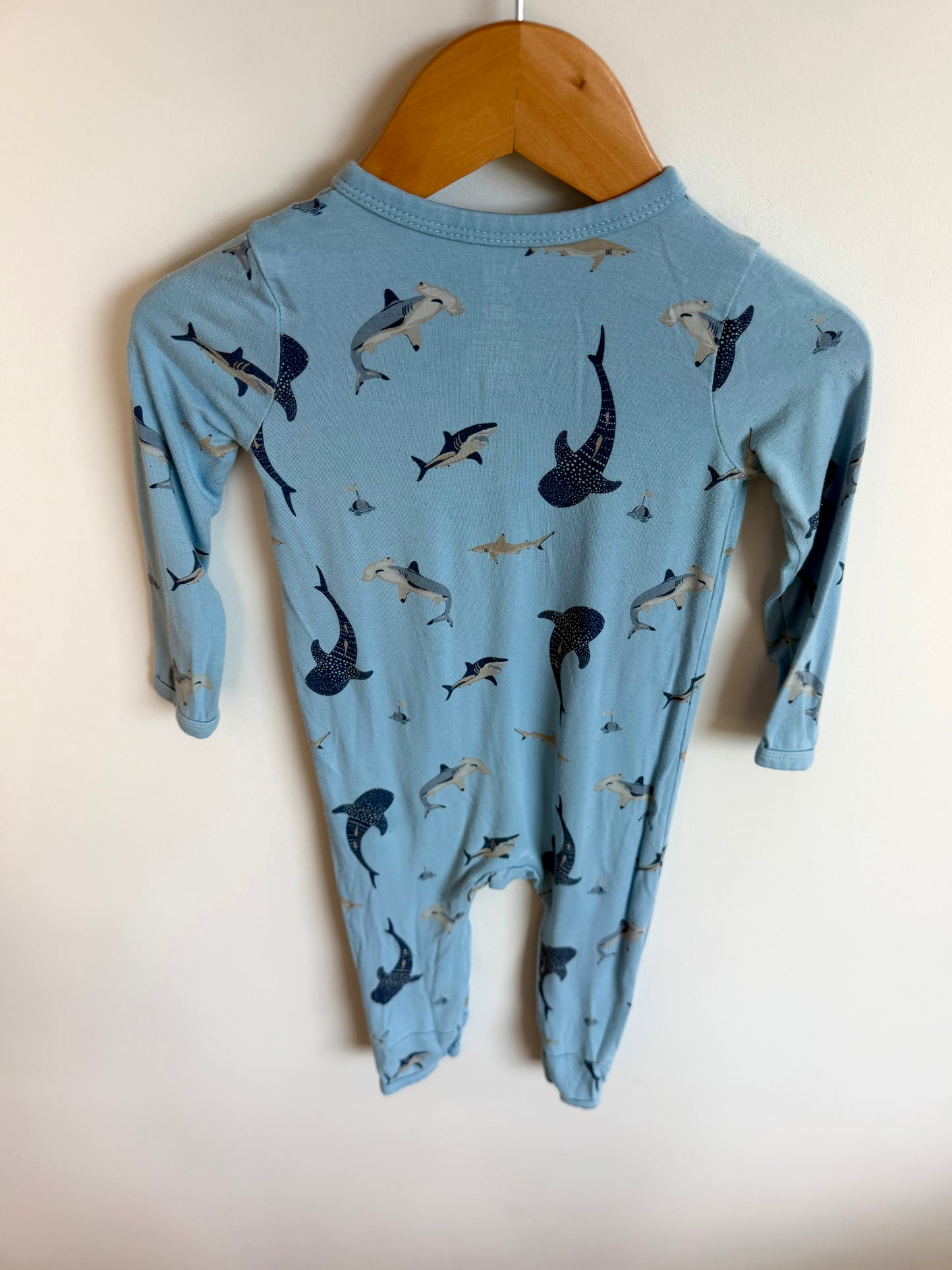 Kyte Blue Shark Sleeper / 18-24m