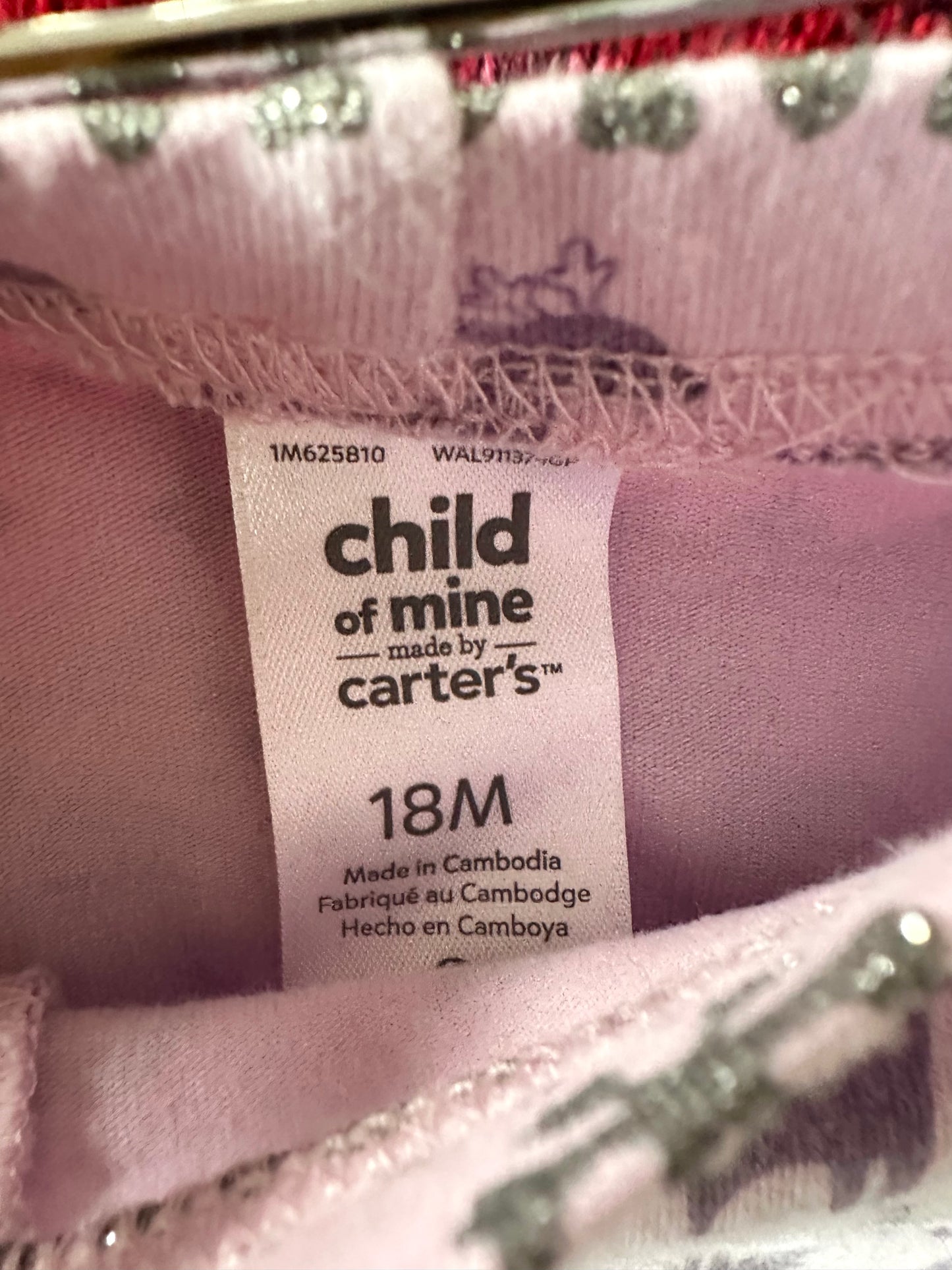 Snowflake Reindeer Pants / 18m