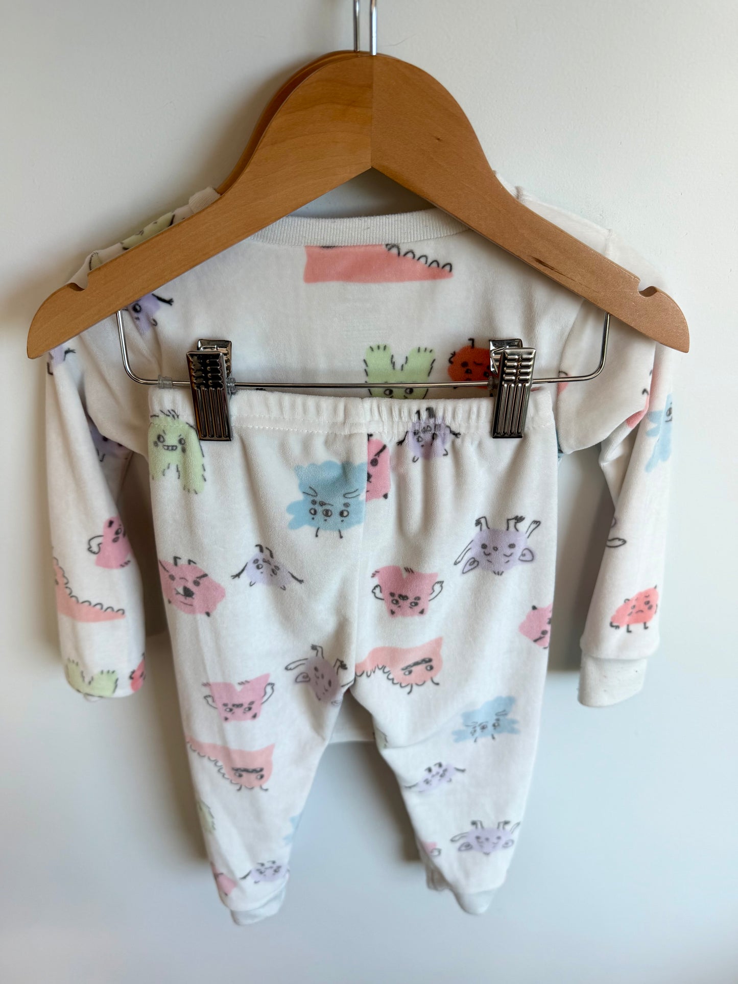 Soft Monster PJ Set / 2T