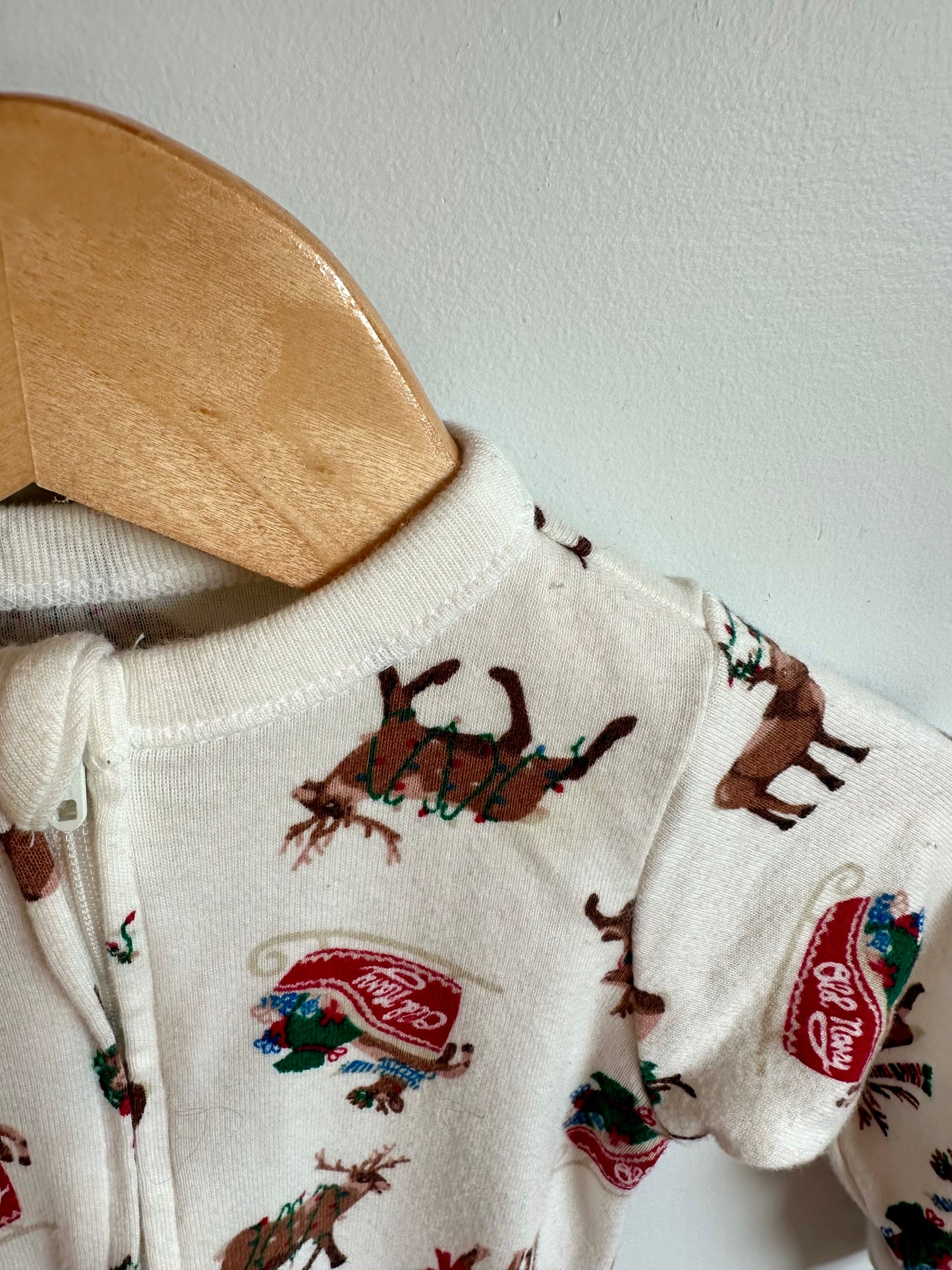 Sleigh Reindeer Sleeper / 3-6m
