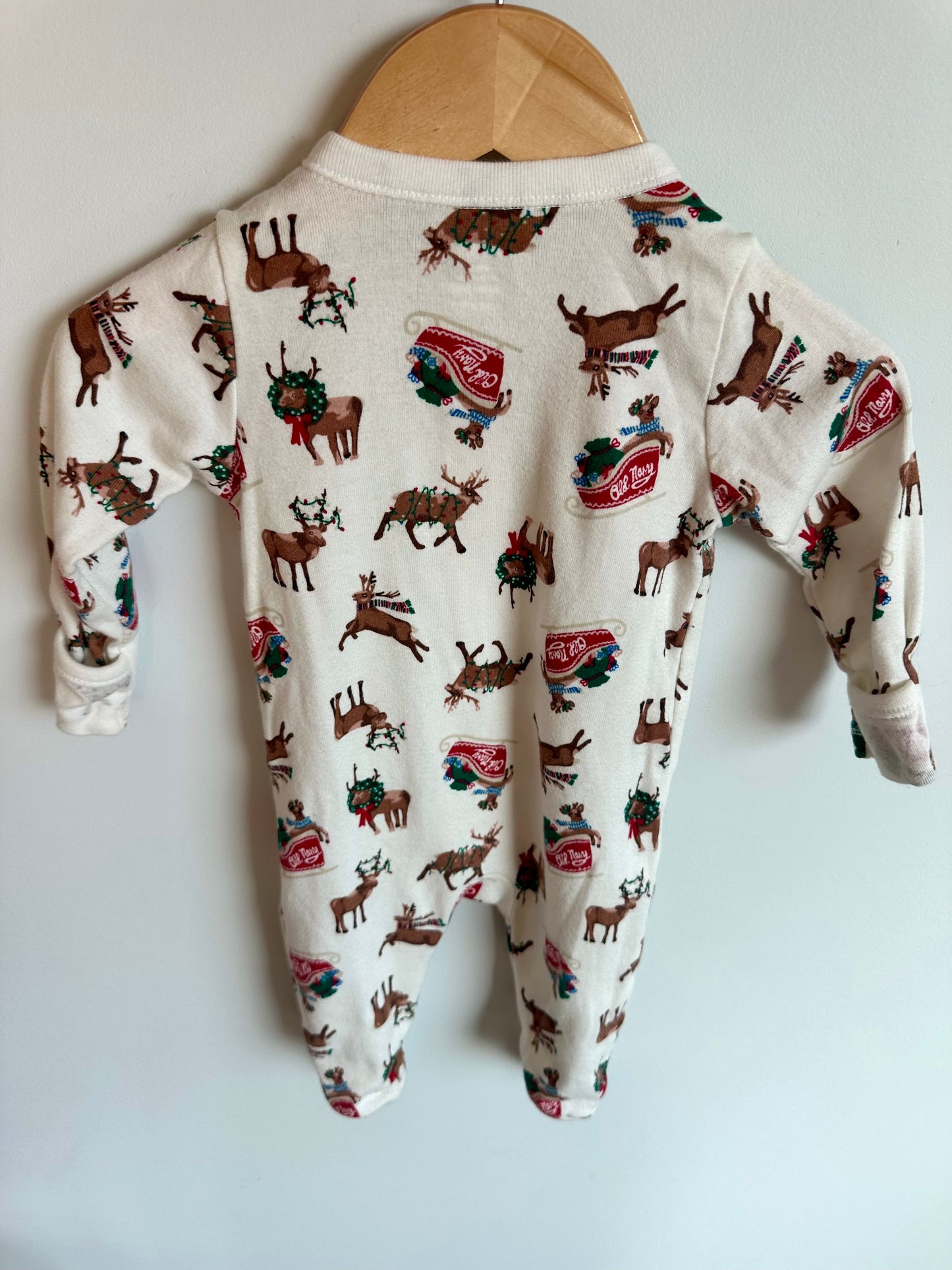 Sleigh Reindeer Sleeper / 3-6m