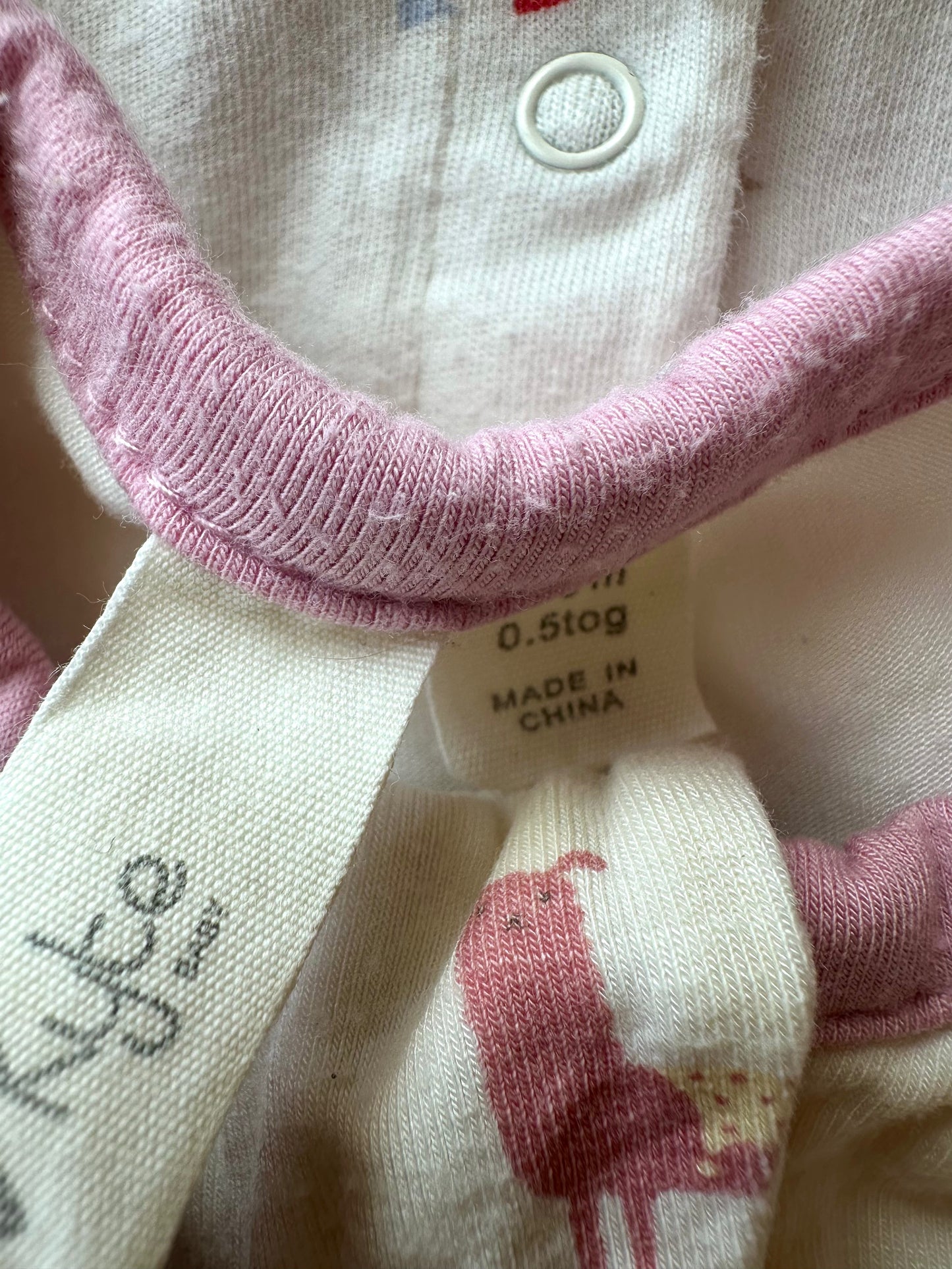 Kyte Pink Llama Bamboo Swaddle (PLAY) / 0-3m