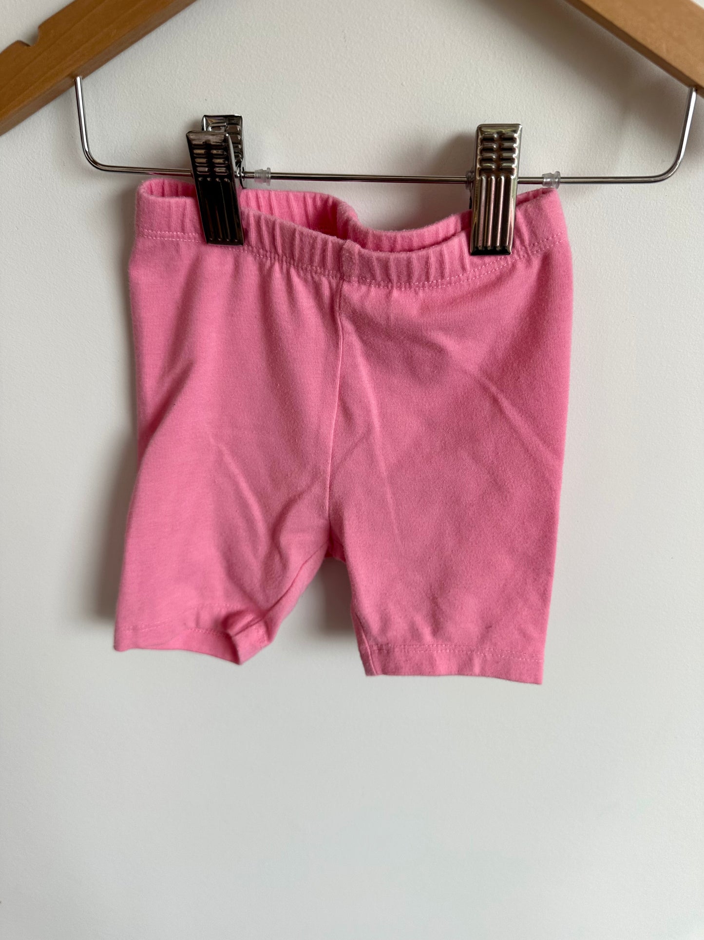 Pink Biker Shorts / 18-24m