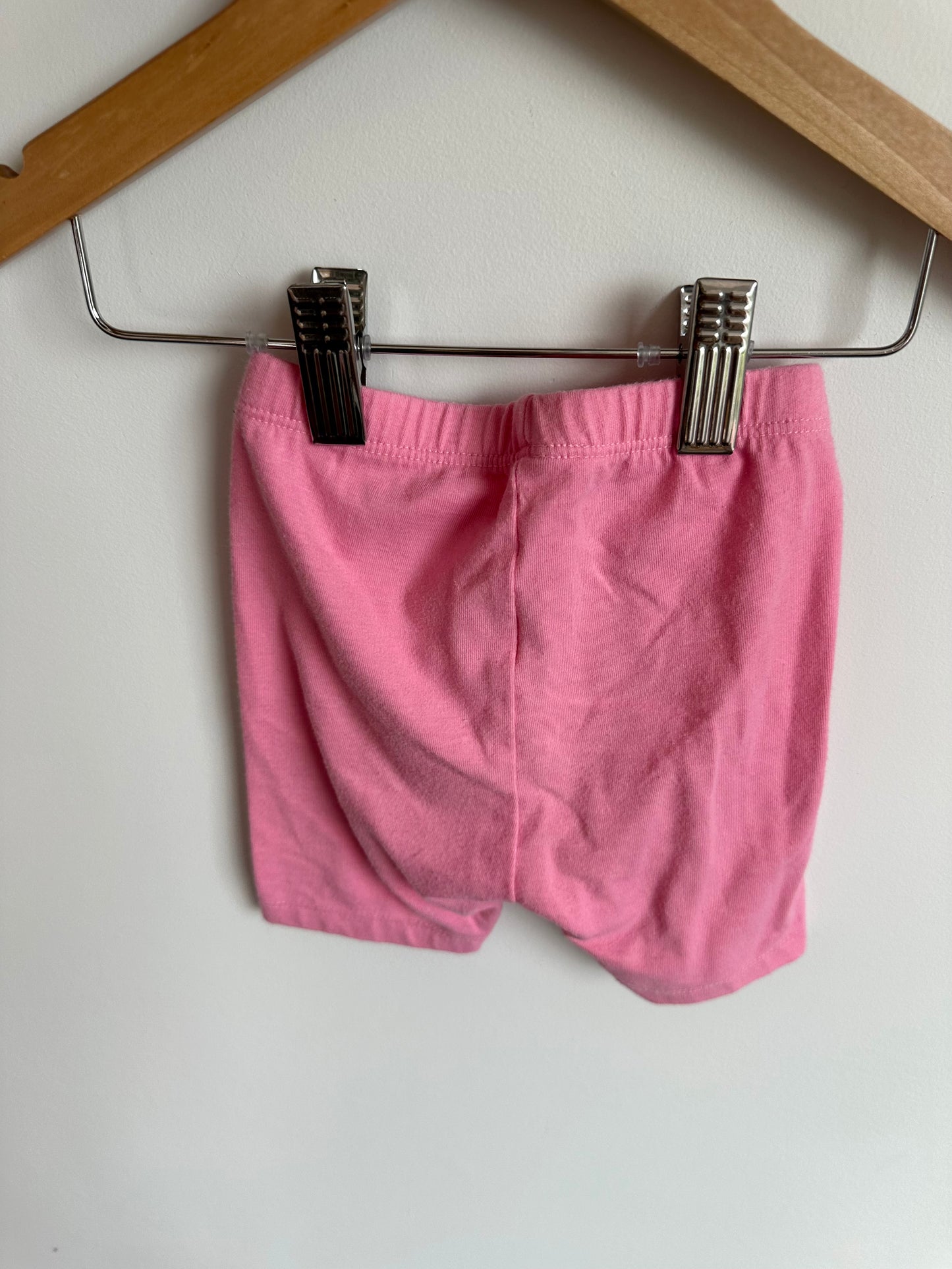 Pink Biker Shorts / 18-24m