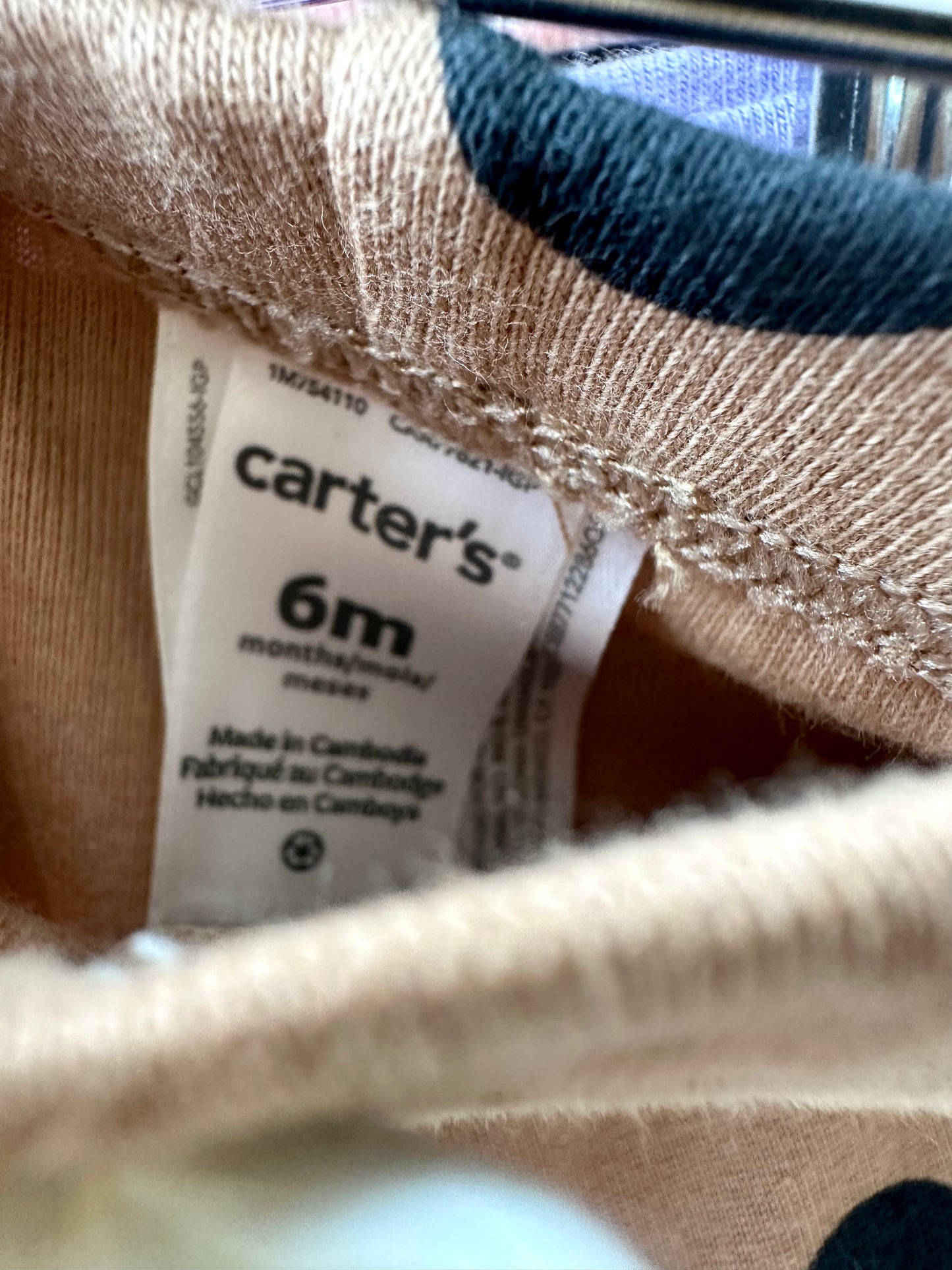 Carmel Dotted Pants / 6m