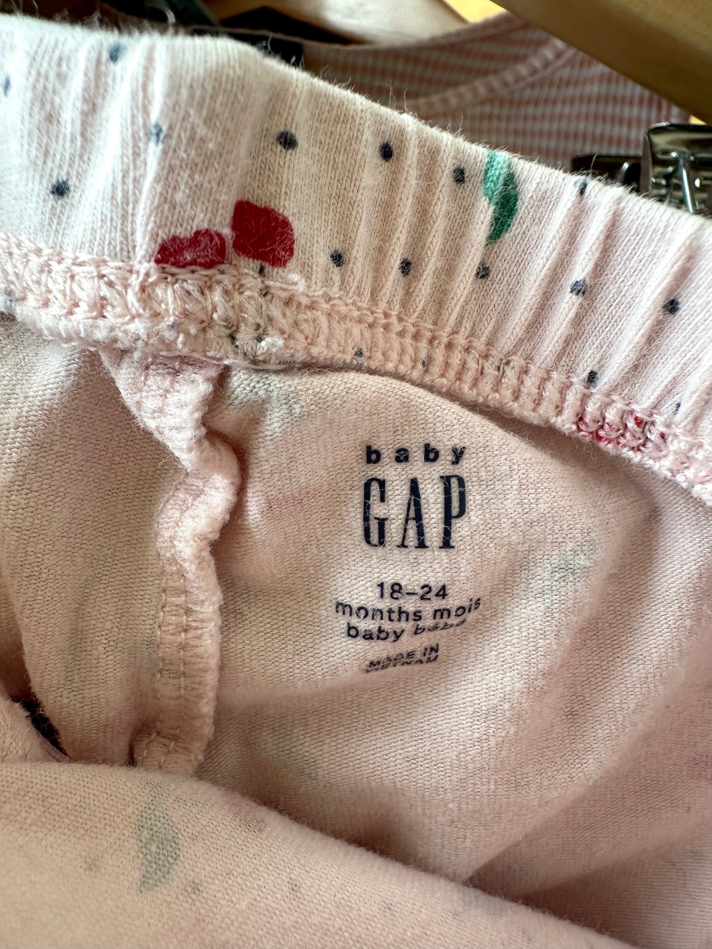 Cherry Pattern Pants / 18-24m