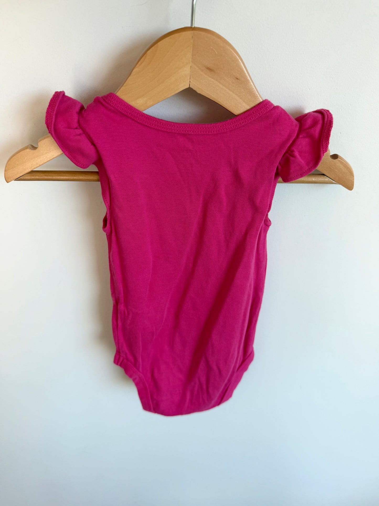 Bright Pink Bodysuit / 6-12m