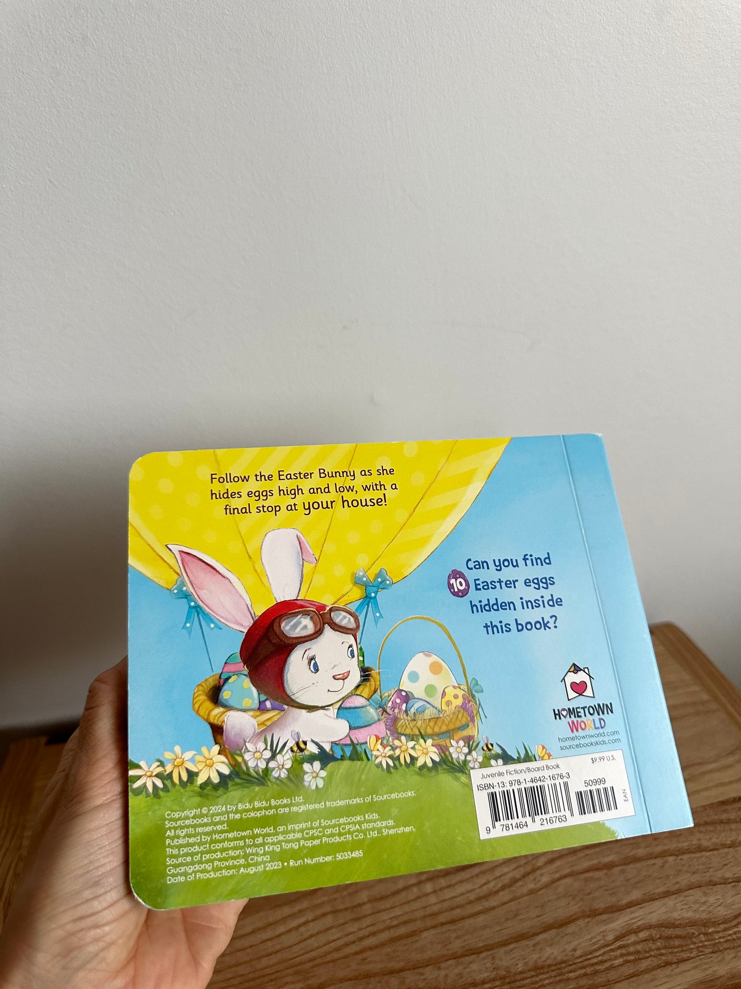 The Littlest Bunny Easter Adventure Book / 2-4 years