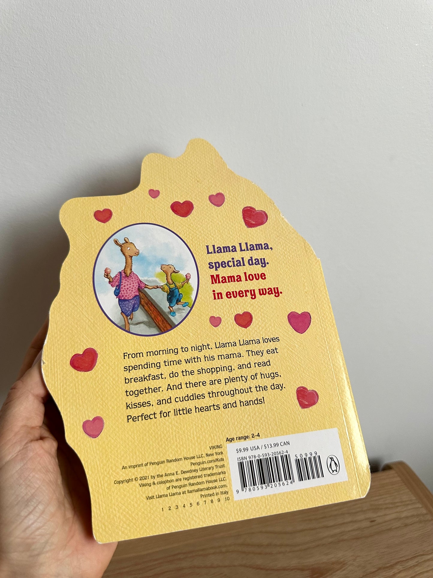Llama Llama Loves His Mama Board Book / 1-4 years