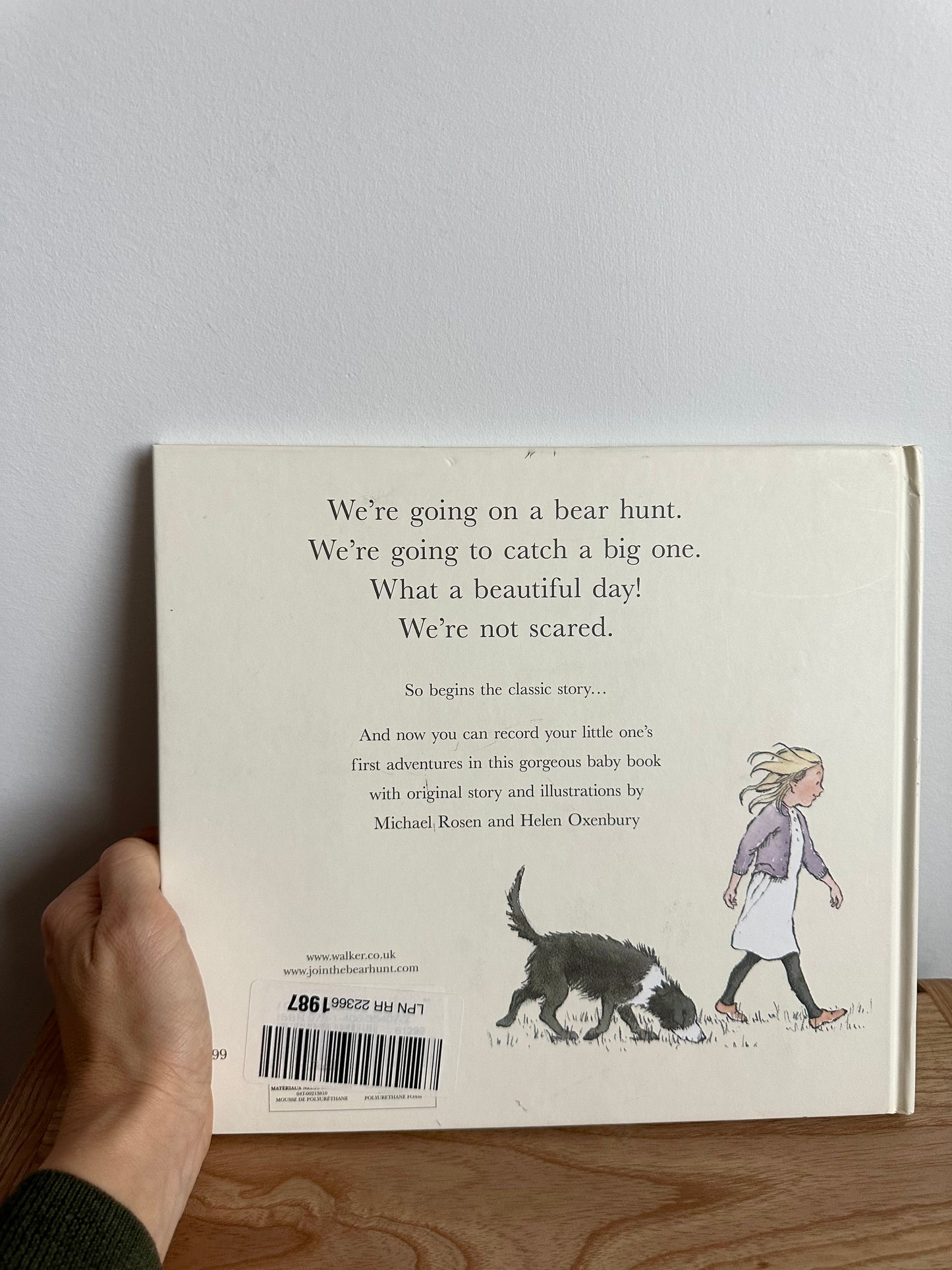 We're Going on a Bear Hunt Baby Book (No Shipping)