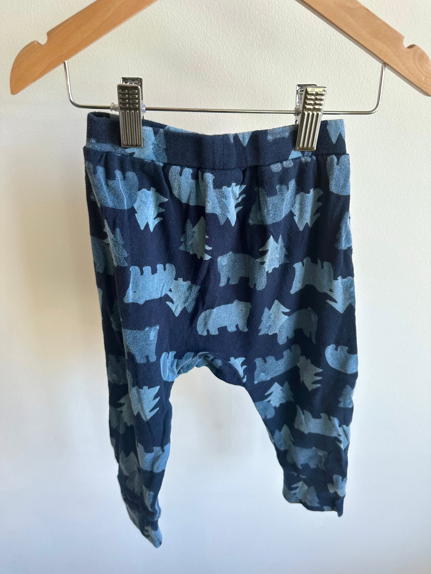 Bear Drop Crotch Pants / 18-24m