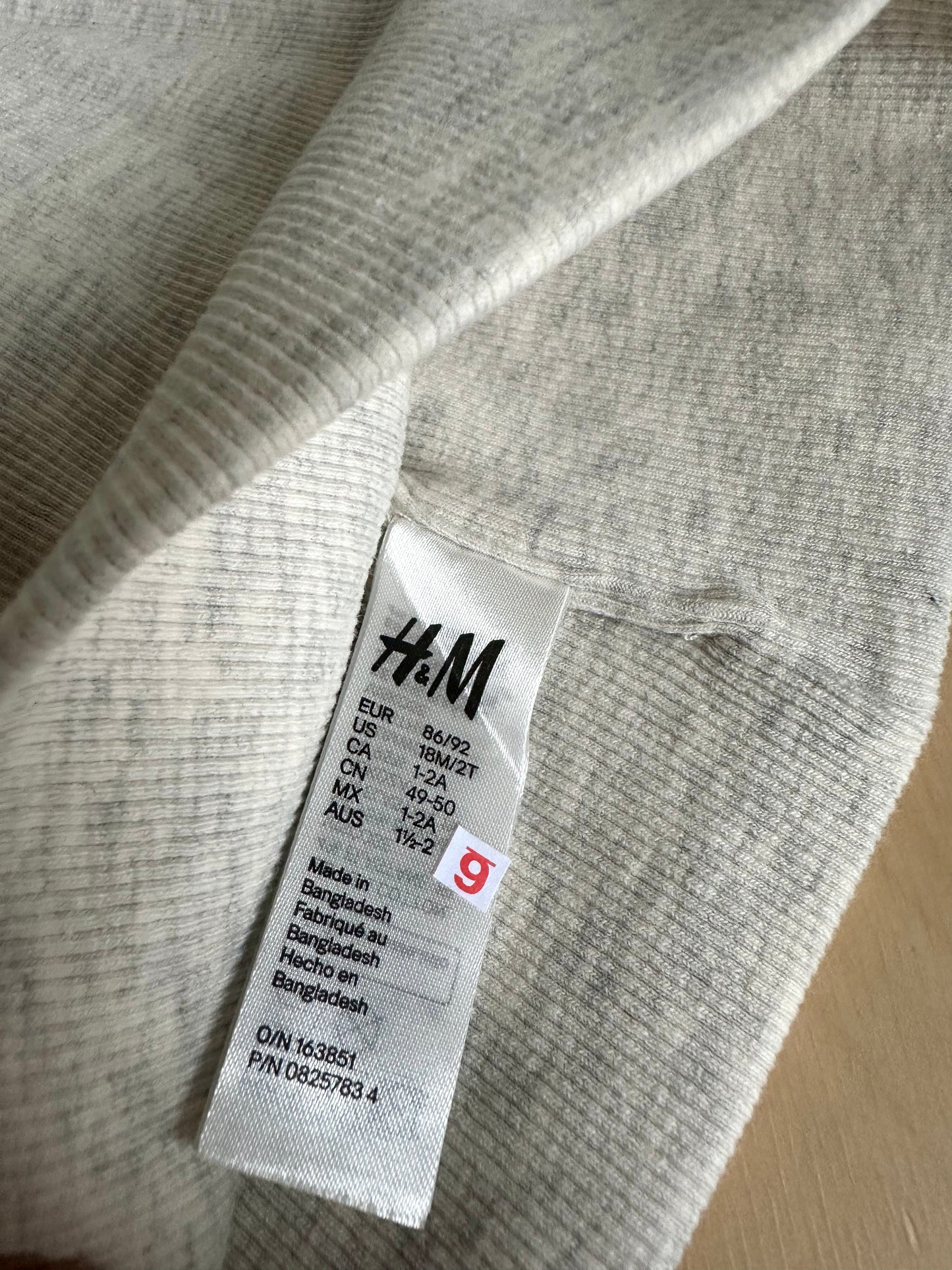 H&M Grey Toque / 18-24m