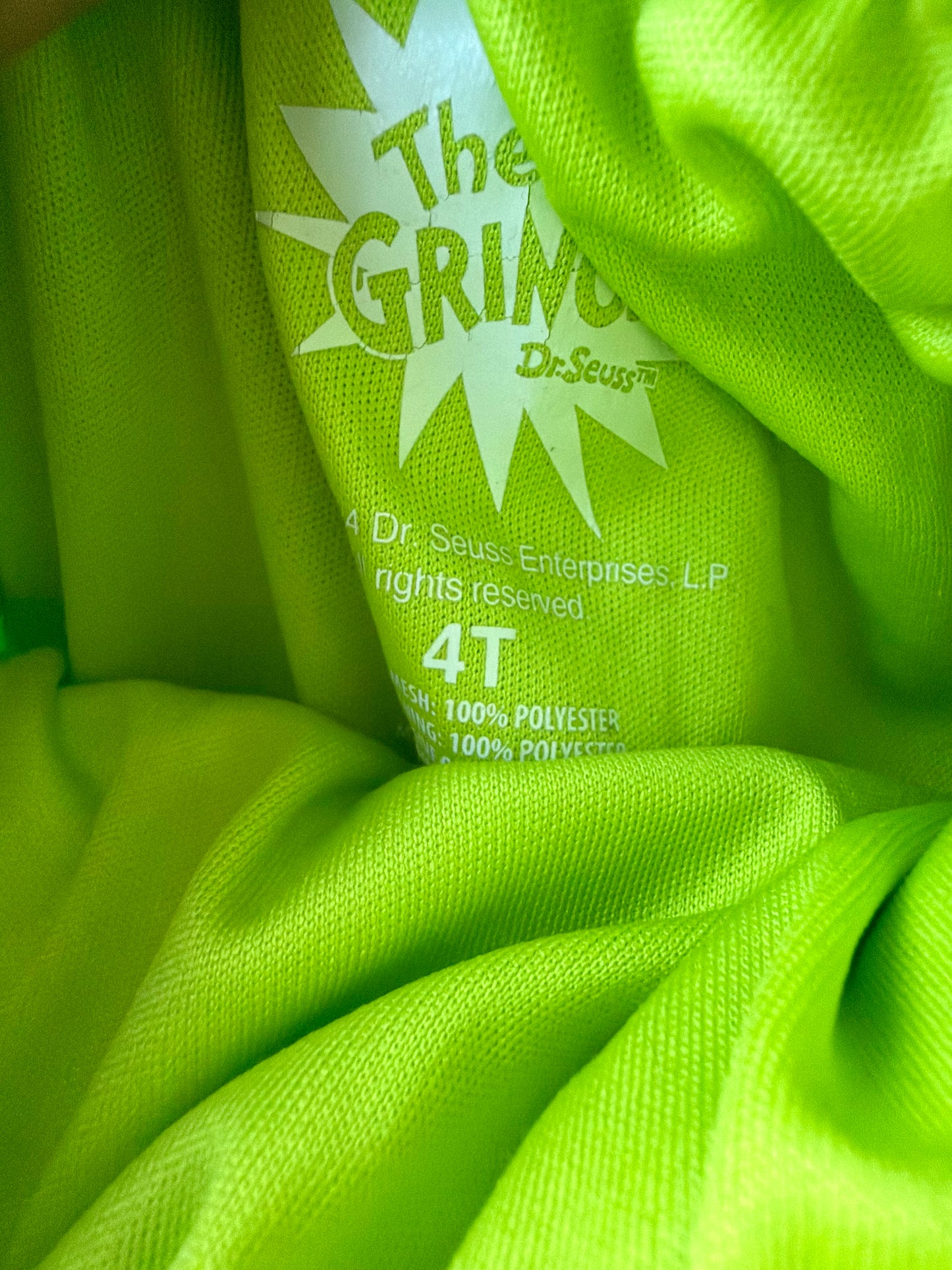 Green Dot Sparkle Tutu Skirt / 4T