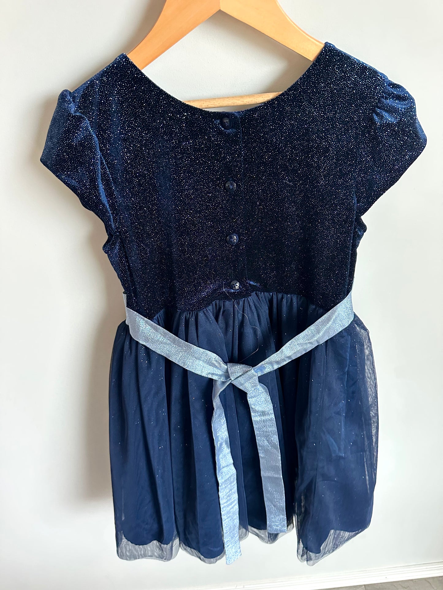 Sparkly Sapphire Formal Dress / 10 years