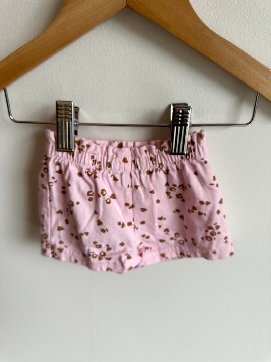 Pink Heart Shorts / 0-3m