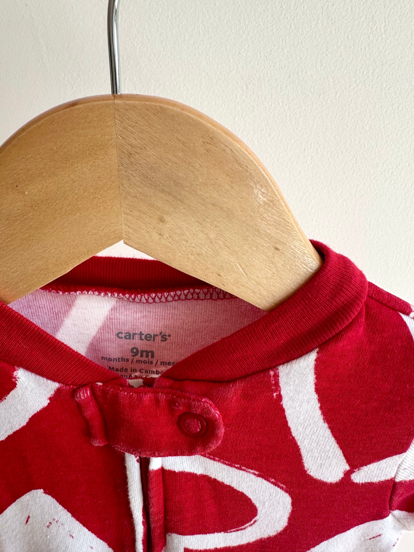 Red Heart Sleeper / 9m