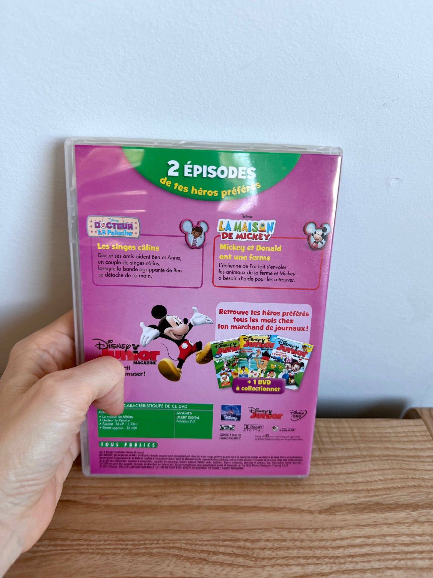 DVD French Docteur La Peluche
