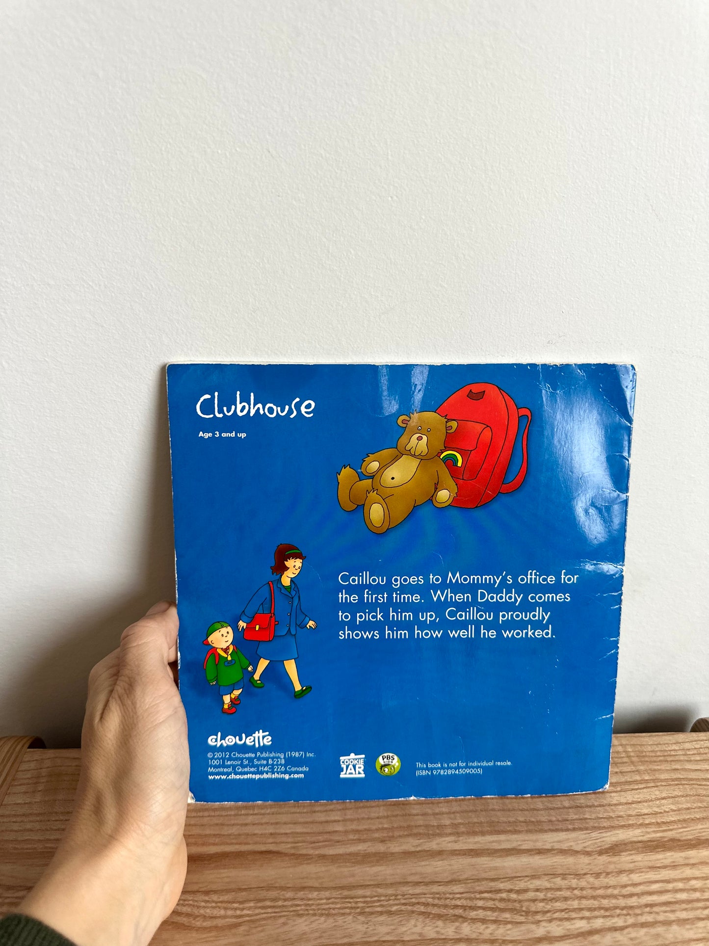 Caillou Goes to Work Book / 2-5 years