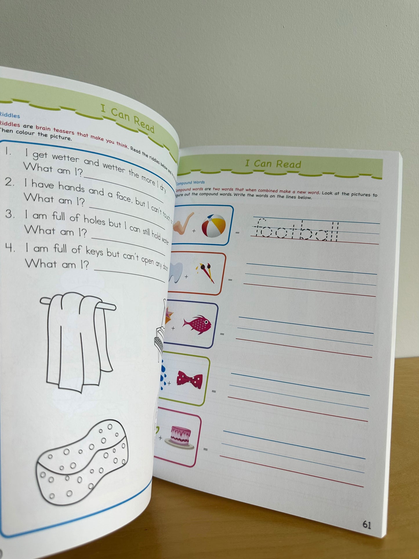 Grade 1 Readiness Activity Book