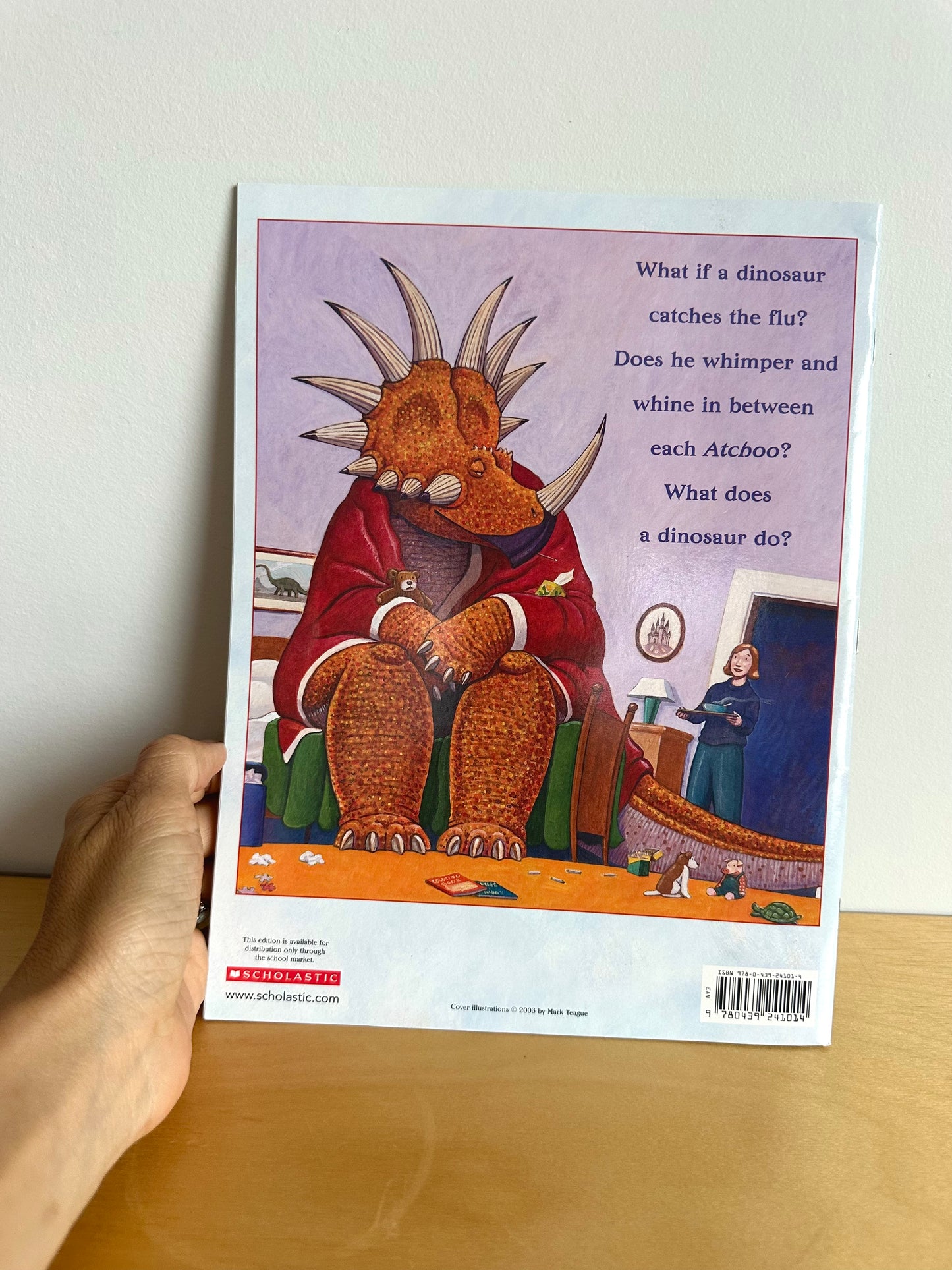 How to Dinosaurs Get Well Soon? Softcover Book / 3-7 years